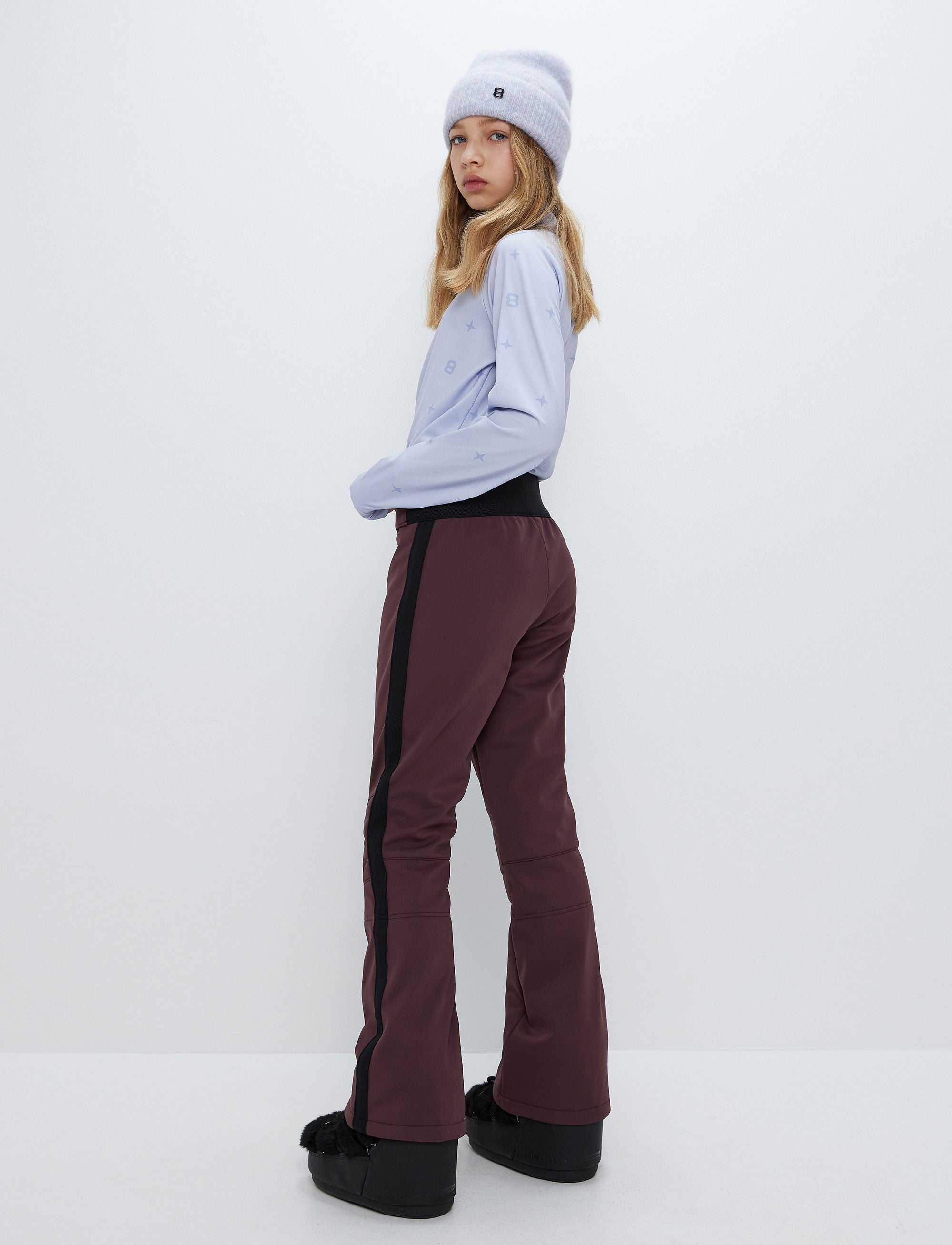 Annbell Star JR Pants - Dk Burgundy
