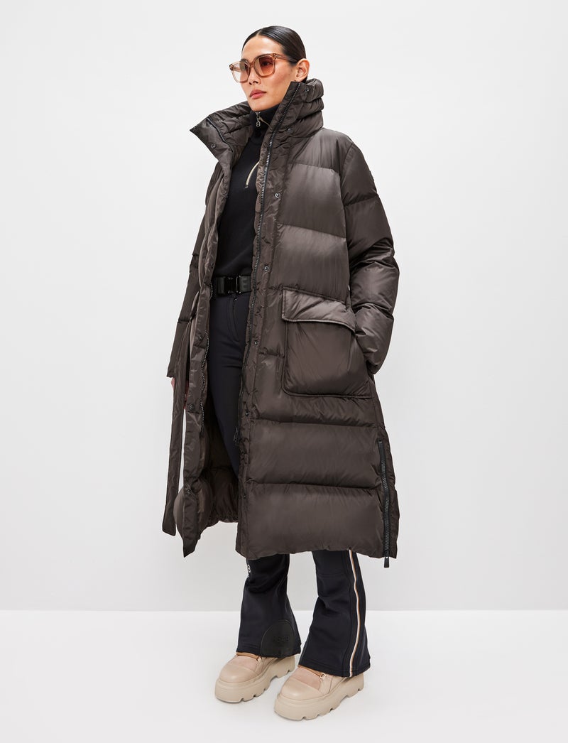 Noomi W Down Coat - Coffea