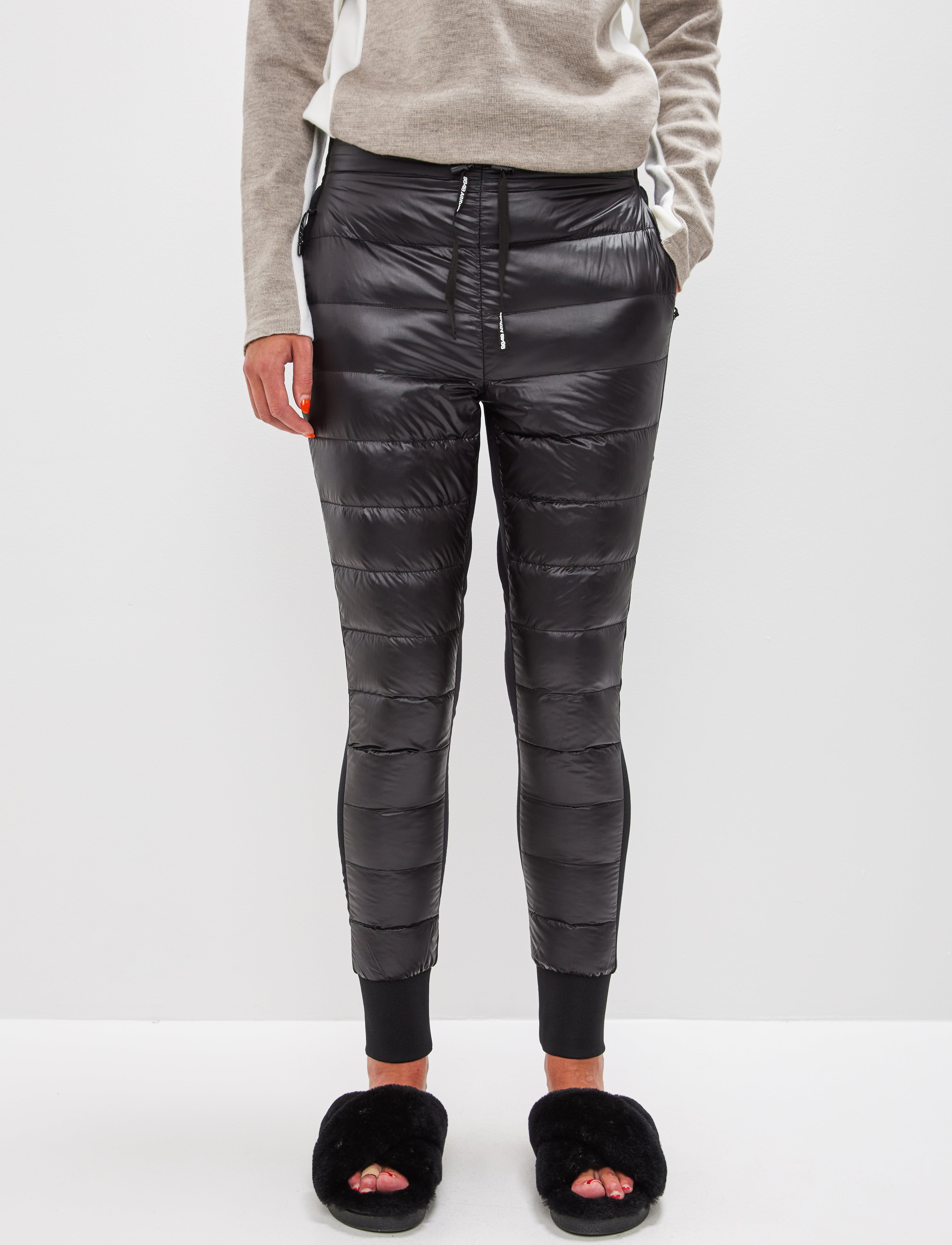 Pollie W Down Pants - Black