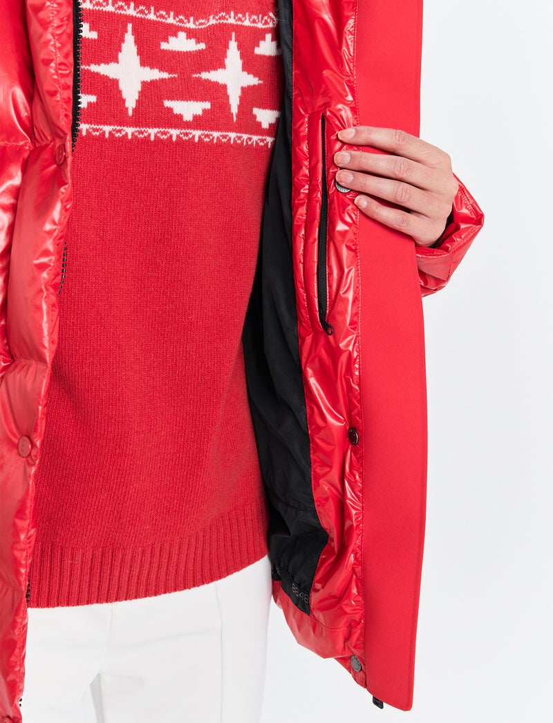 Sarah  Ski Jacket - Poinsetta Red