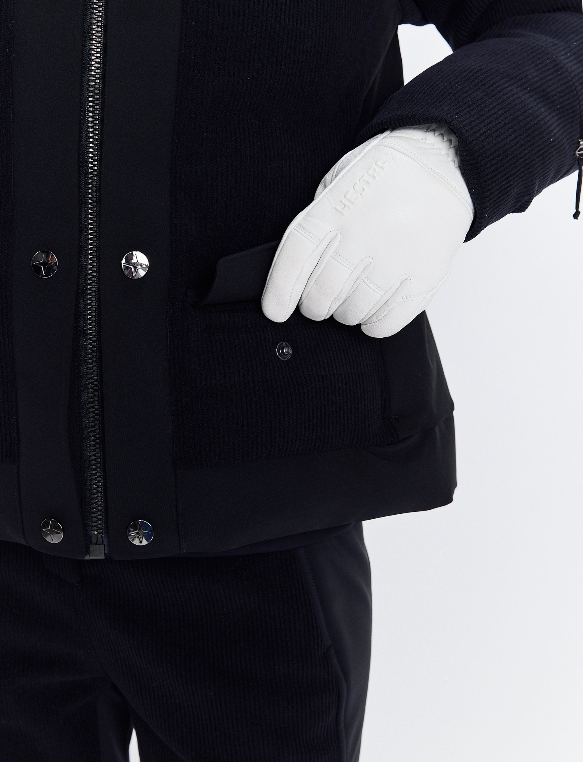 Harlow Cord Jacket - Black