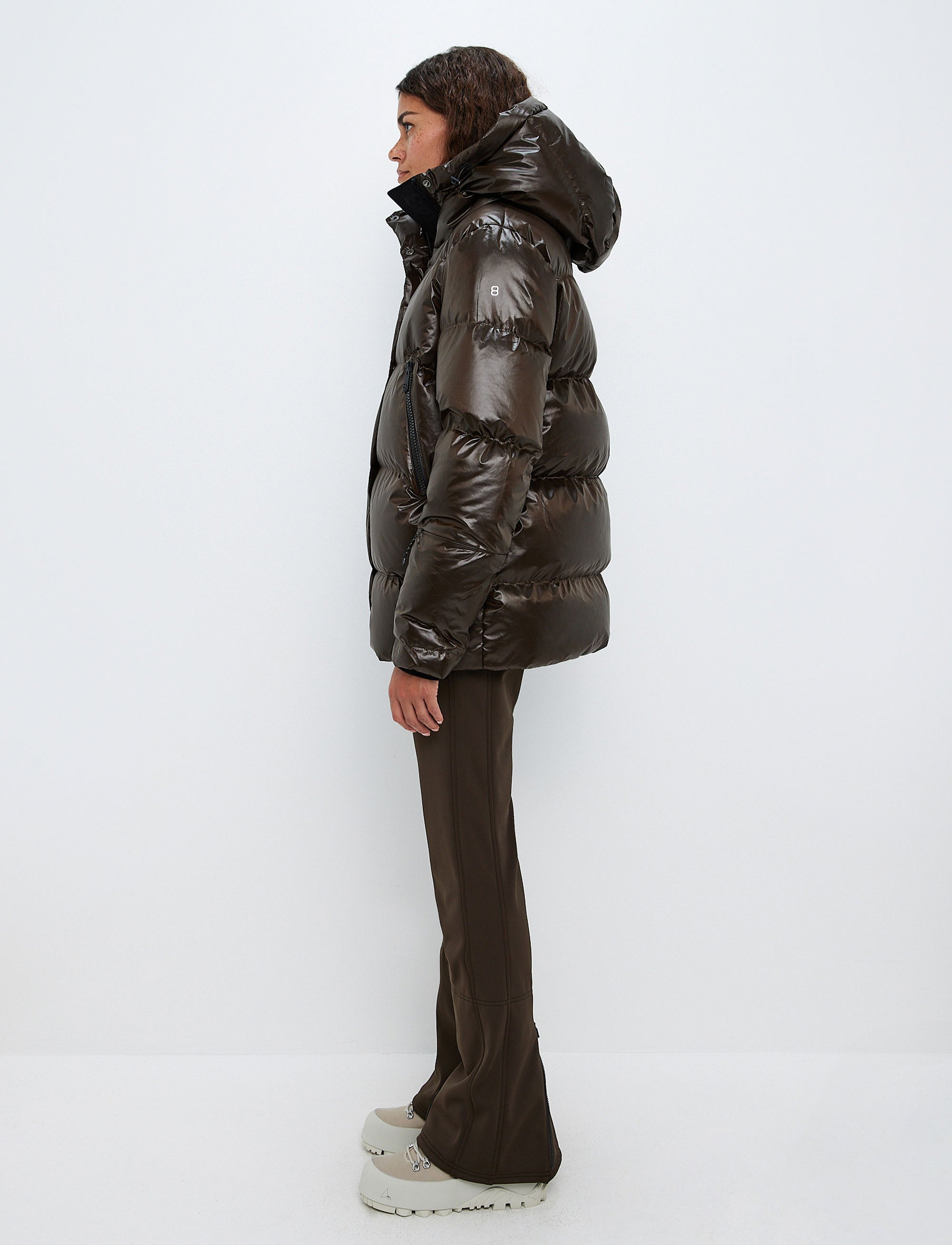 Sarah W Ski Down Jacket - Coffea