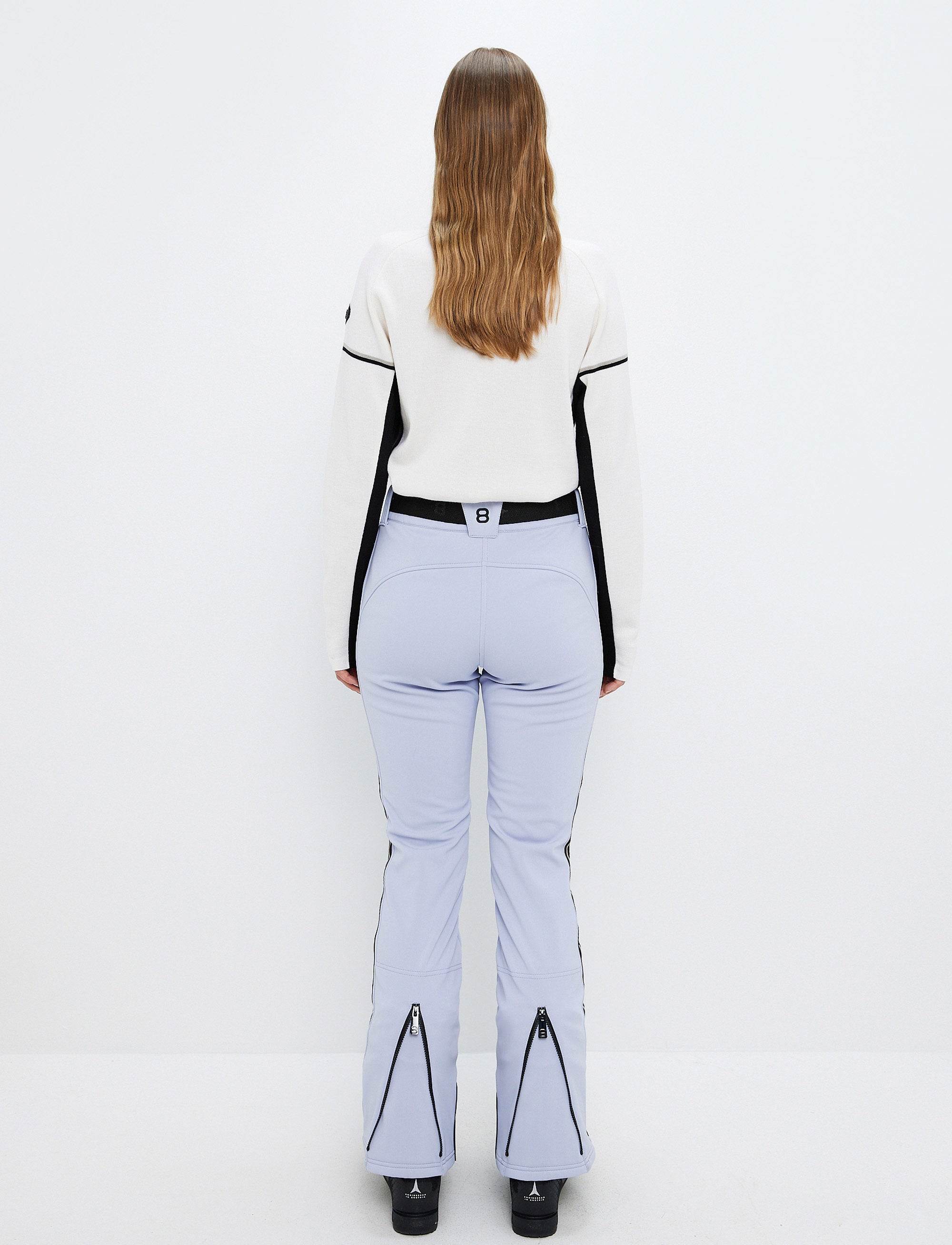 Tumblr Stripe Pants - Icelandic Blue