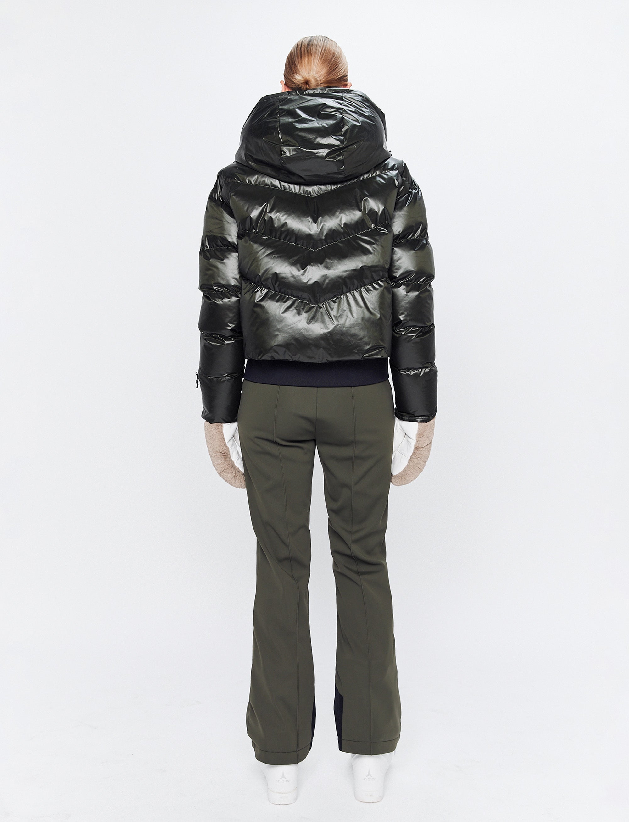 Noelle W Ski Puffer - Italian Green