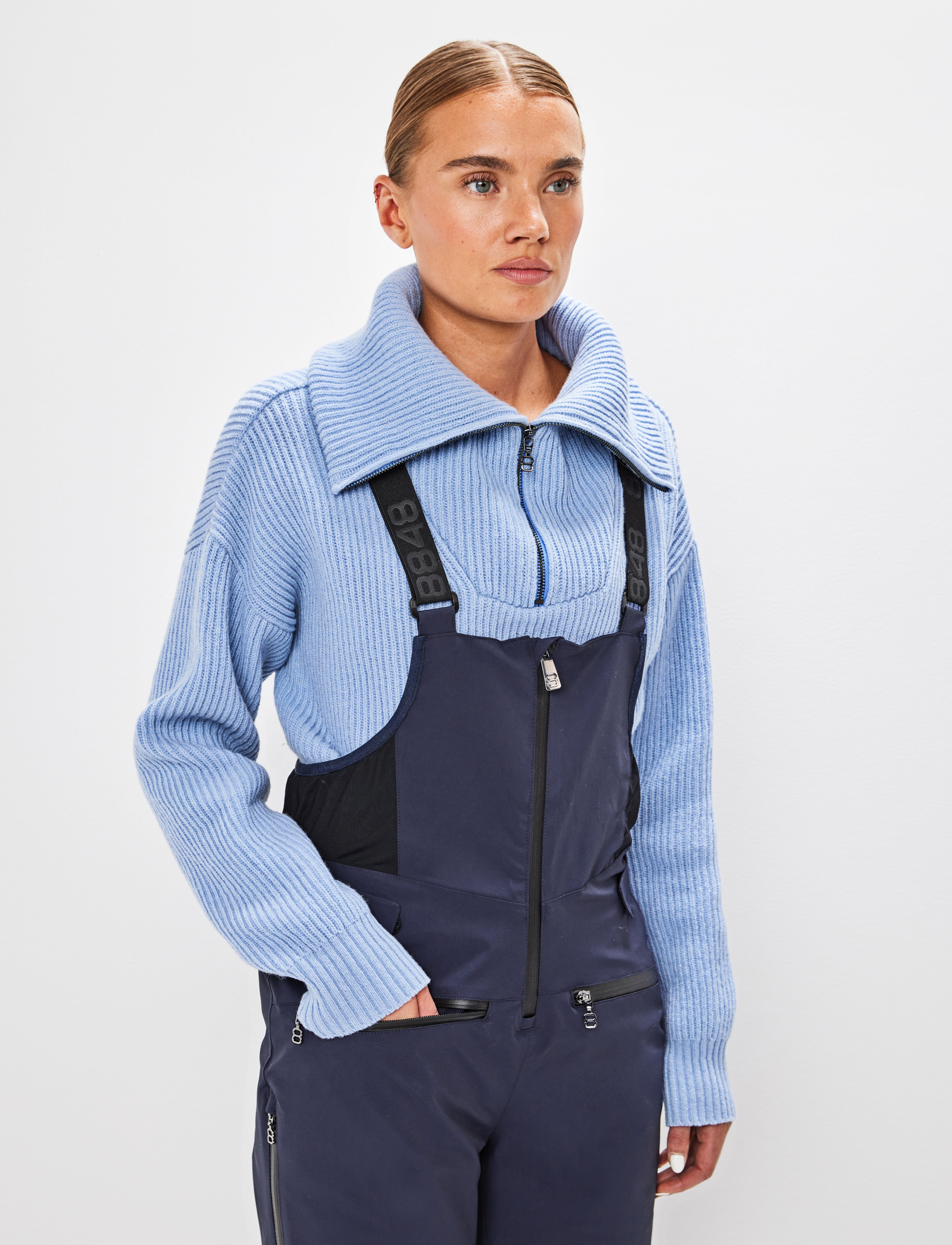 Daniella W Bib Pants - Navy