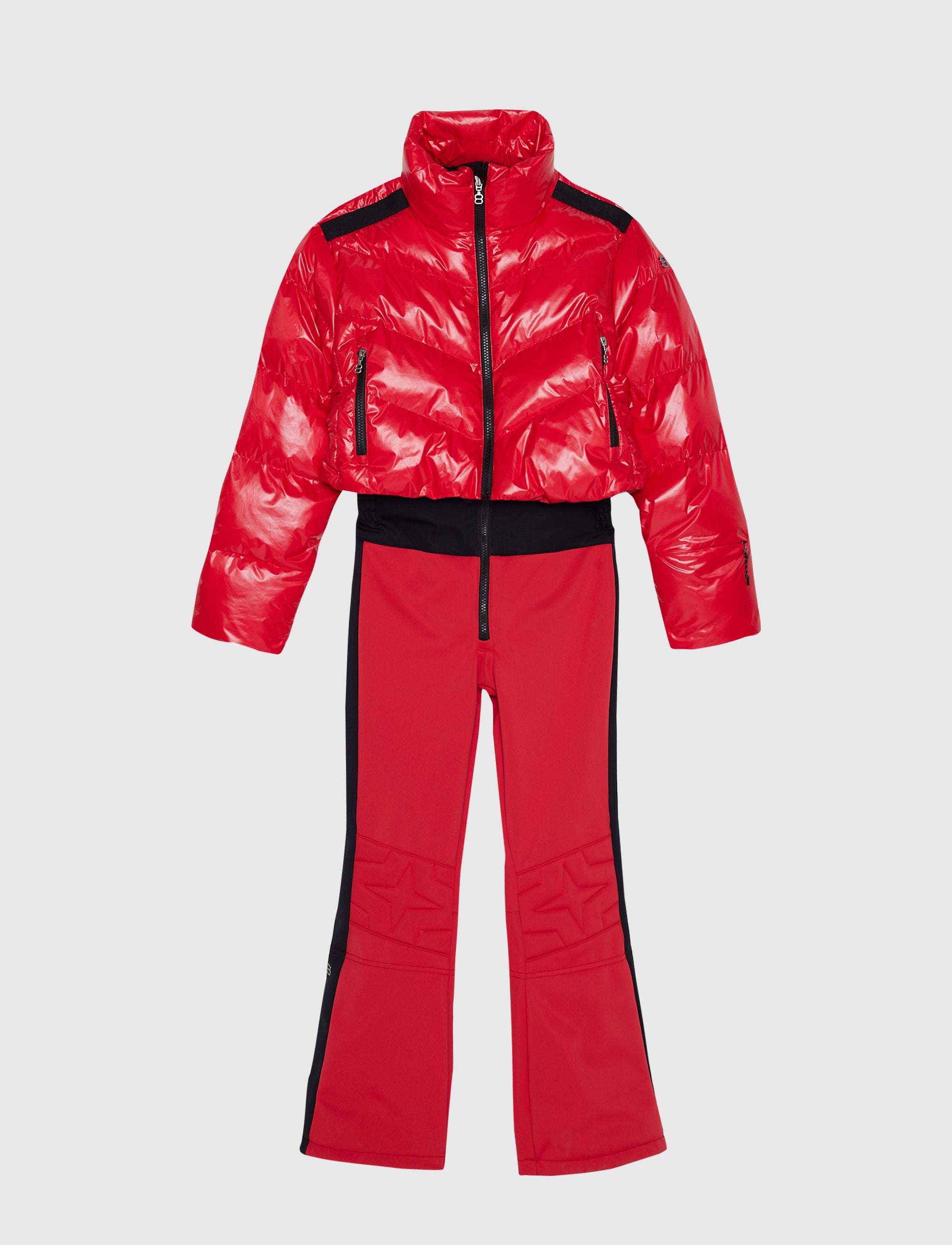 Jasmine JR Ski Suit - Poinsetta Red