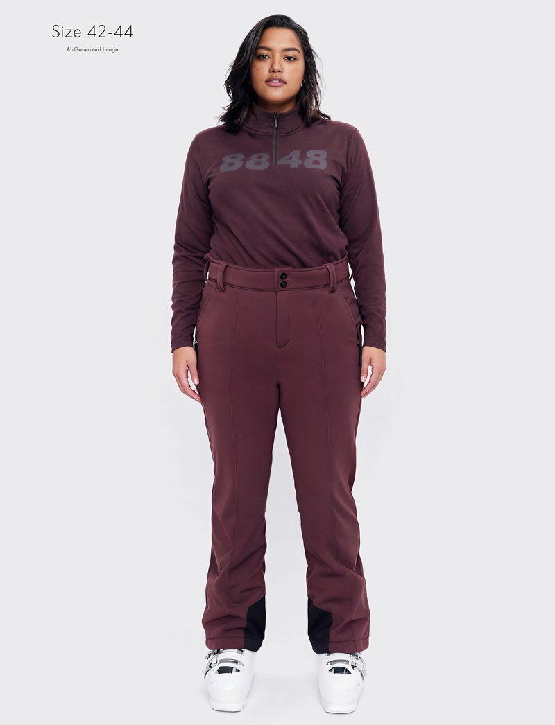 Francis W Pant - Dk Burgundy