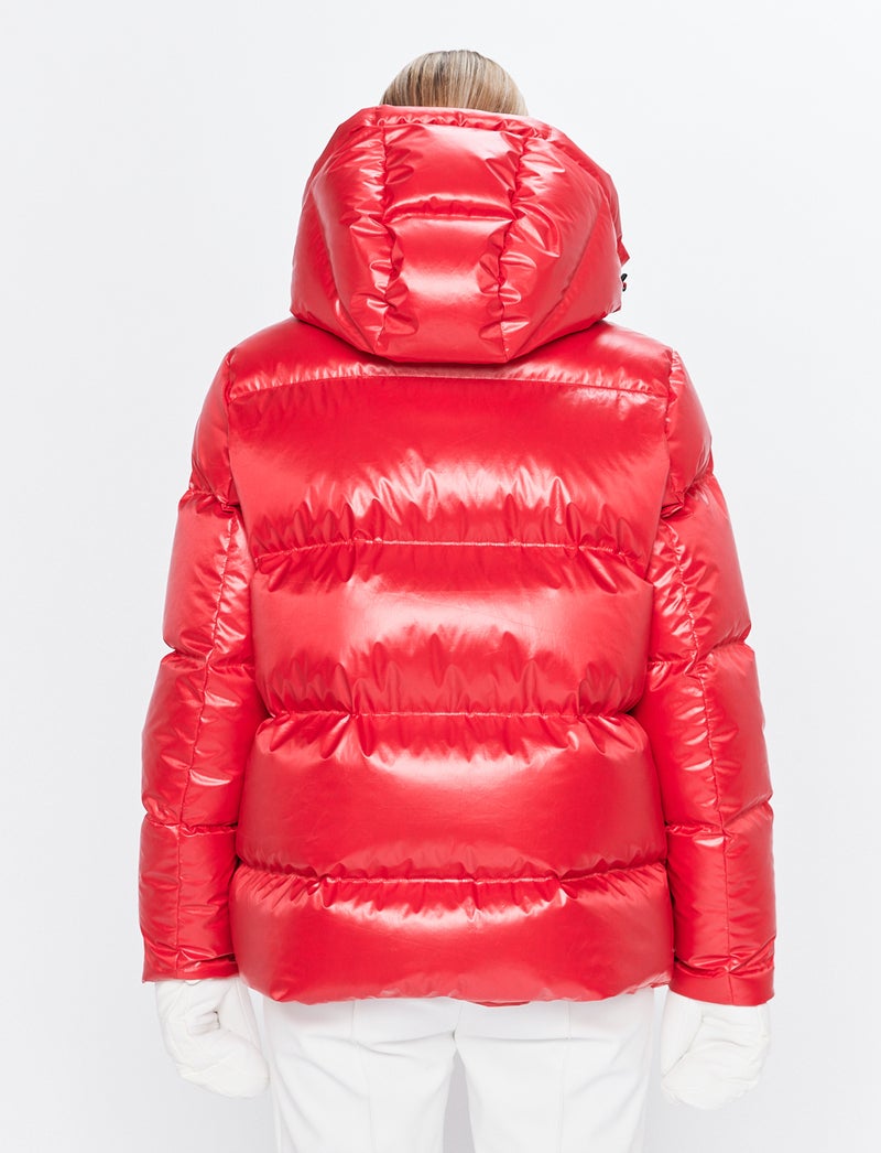 Sarah  Ski Jacket - Poinsetta Red