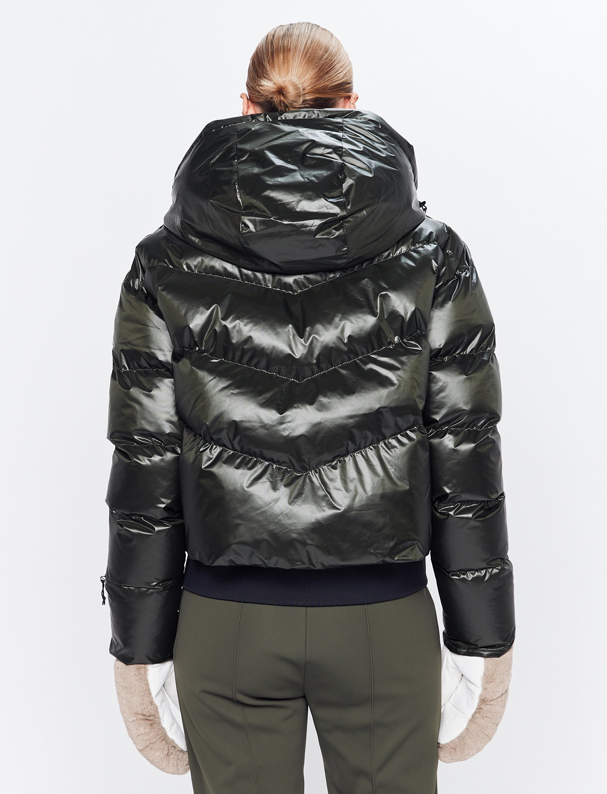 Noelle W Ski Puffer - Italian Green