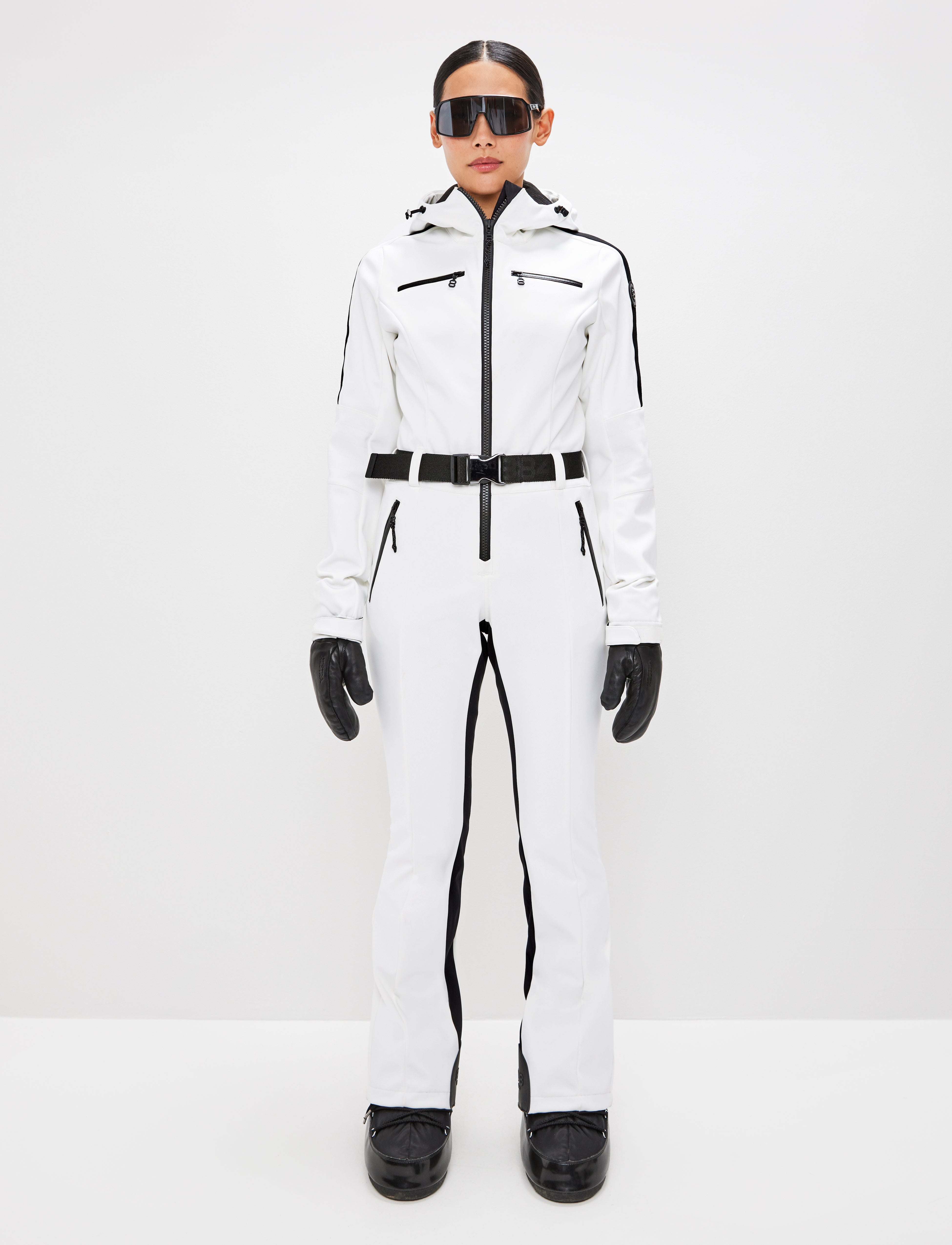 Cat W Ski Suit - Blanc