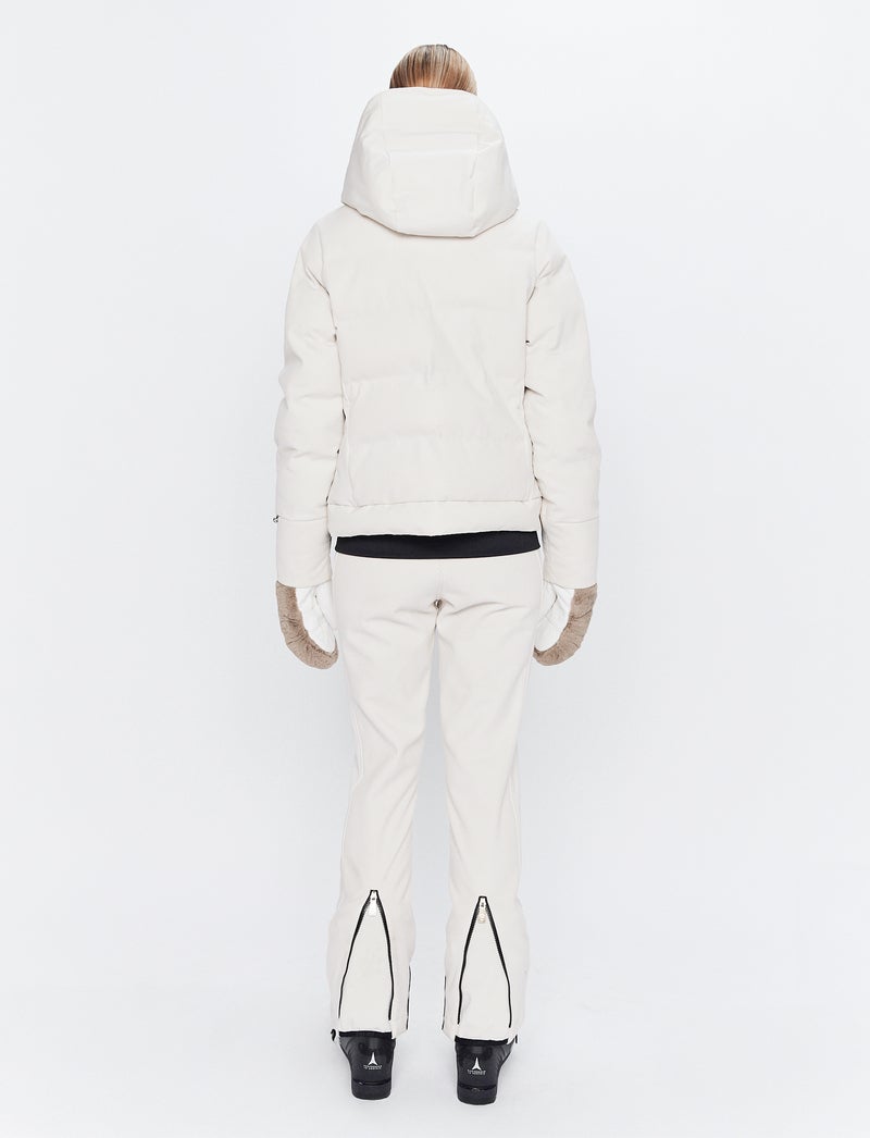 Harlow Cord Jacket - Winter White