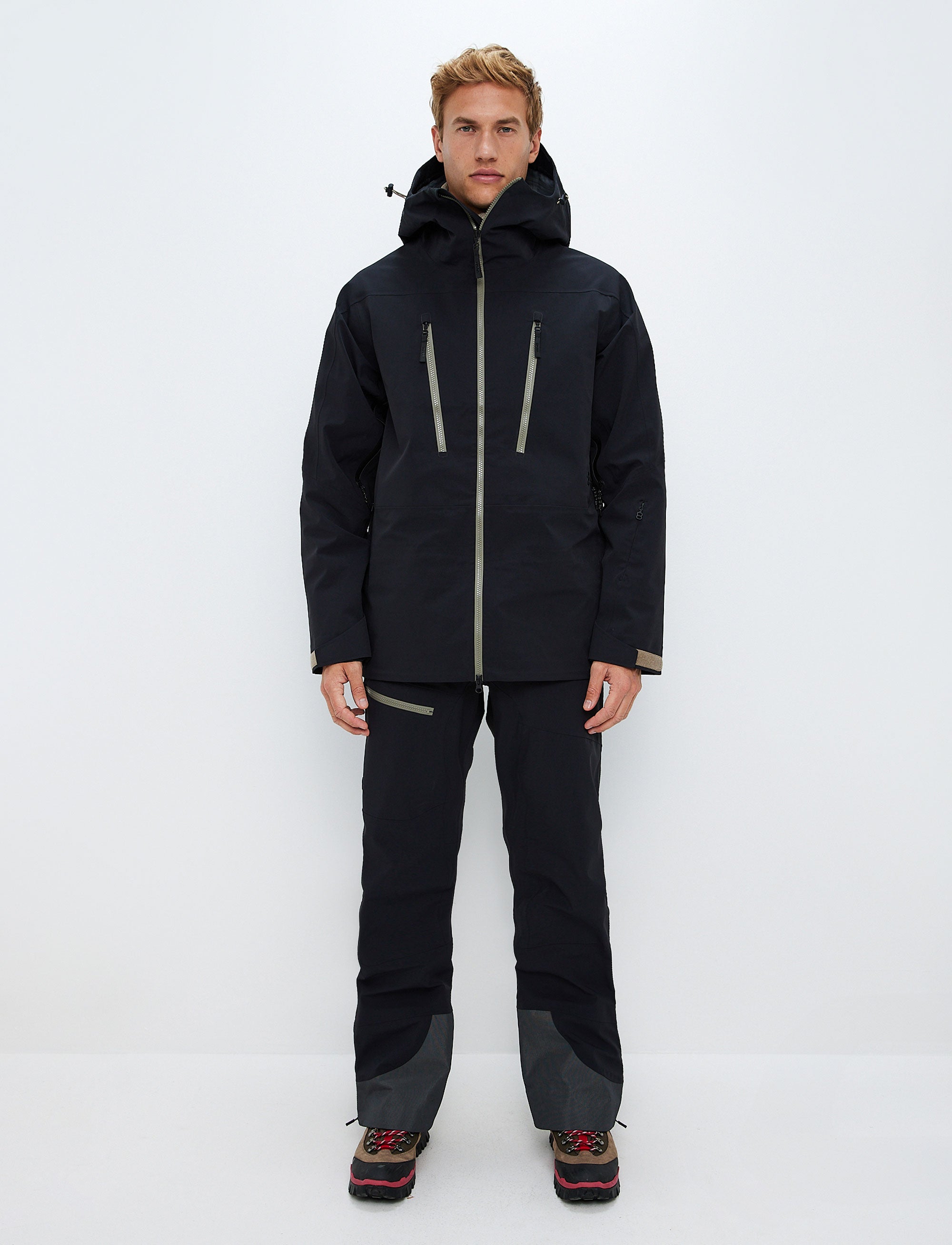 Gansu 5.0 Shell Jacket - Black/Beige