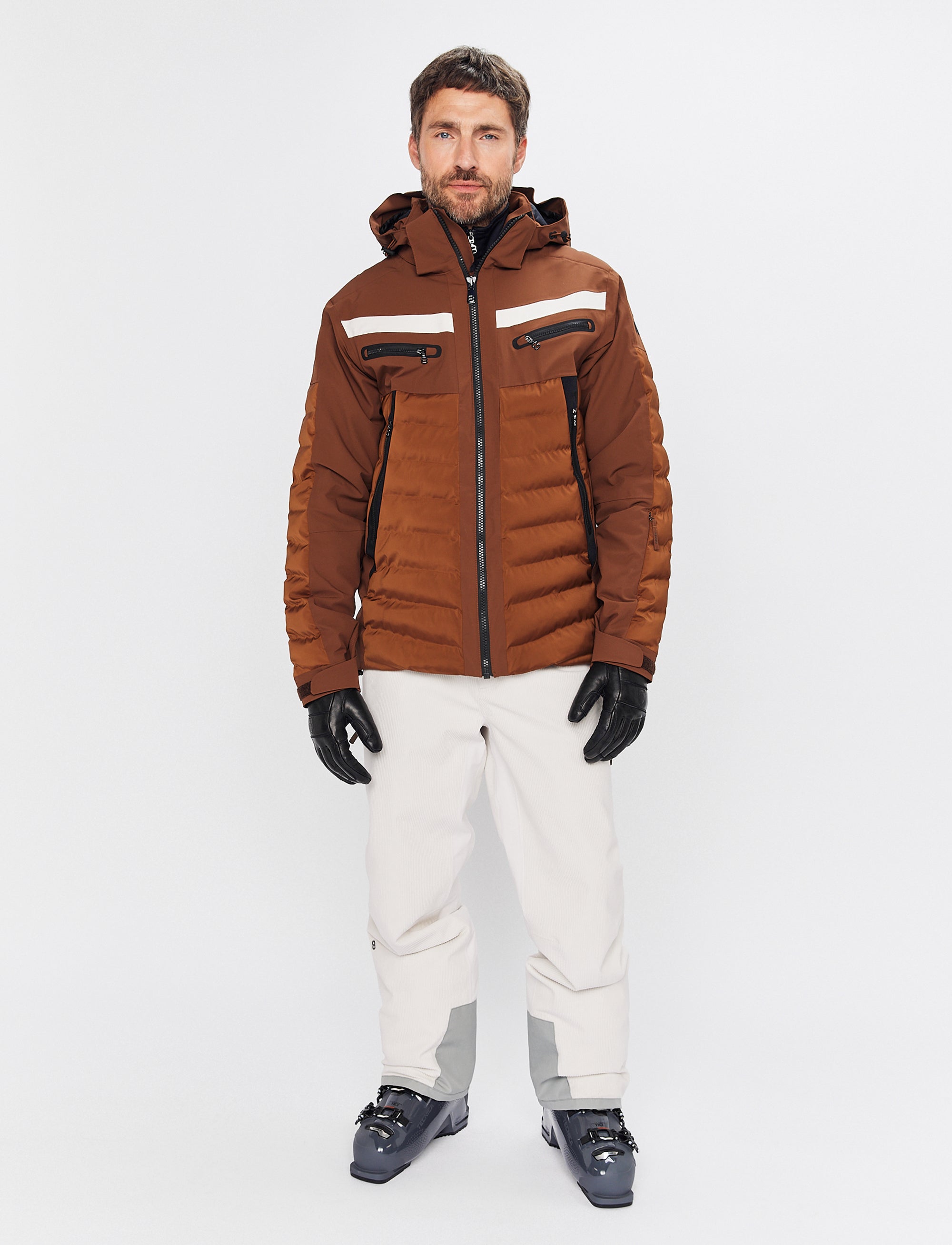 Orson  Ski Jacket - Cashmere Brown