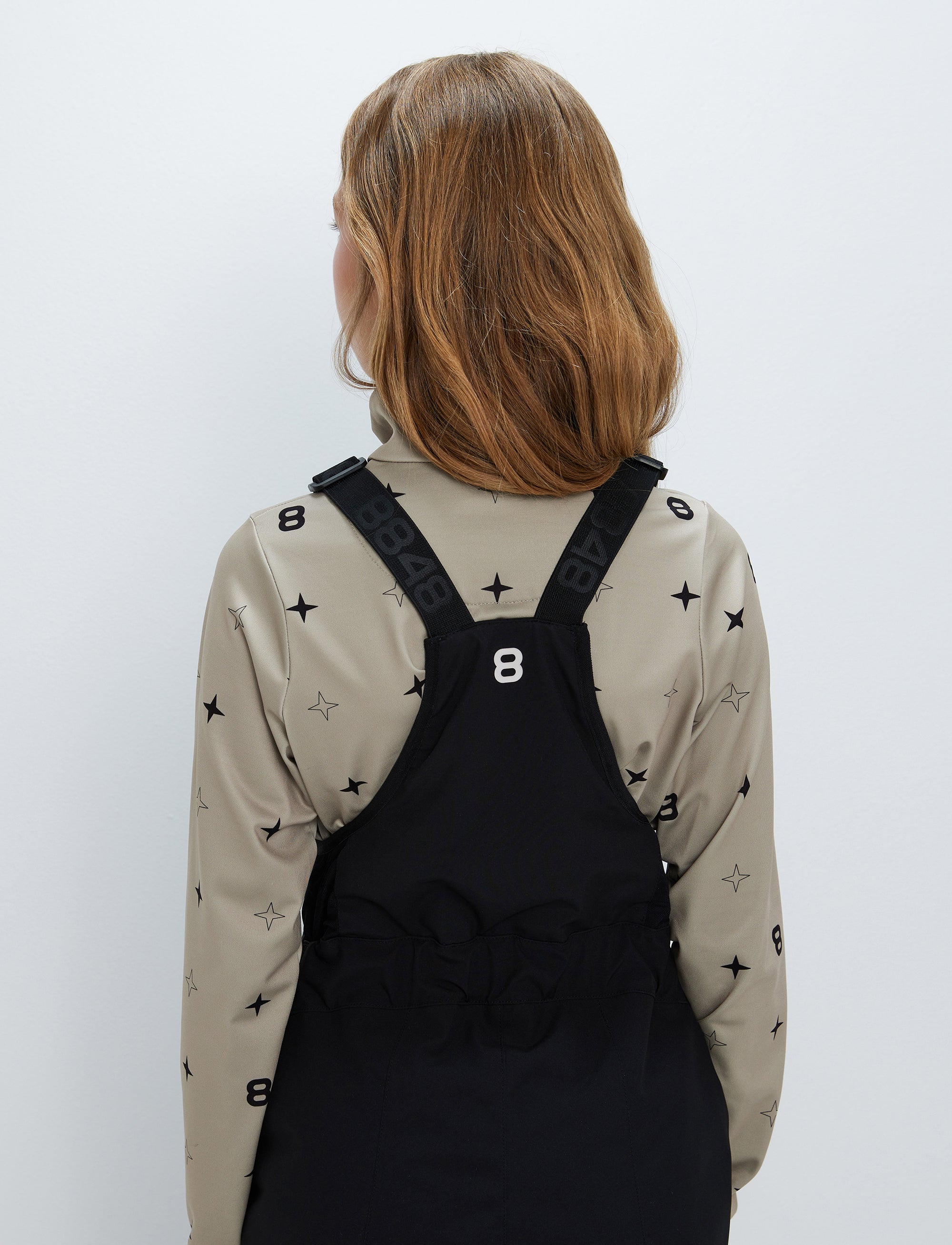 Ella JR Bib Pant - Black