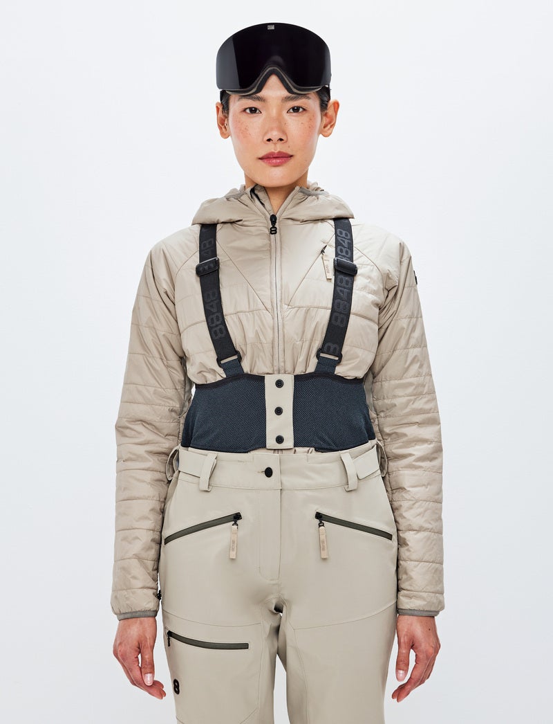 Chloe W Shell Pants - Lt Fallen Rock