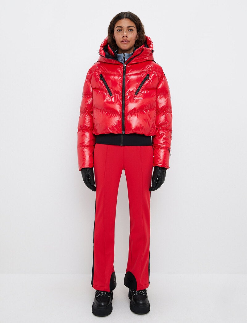 Noelle W Ski Jacket - Poinsetta Red