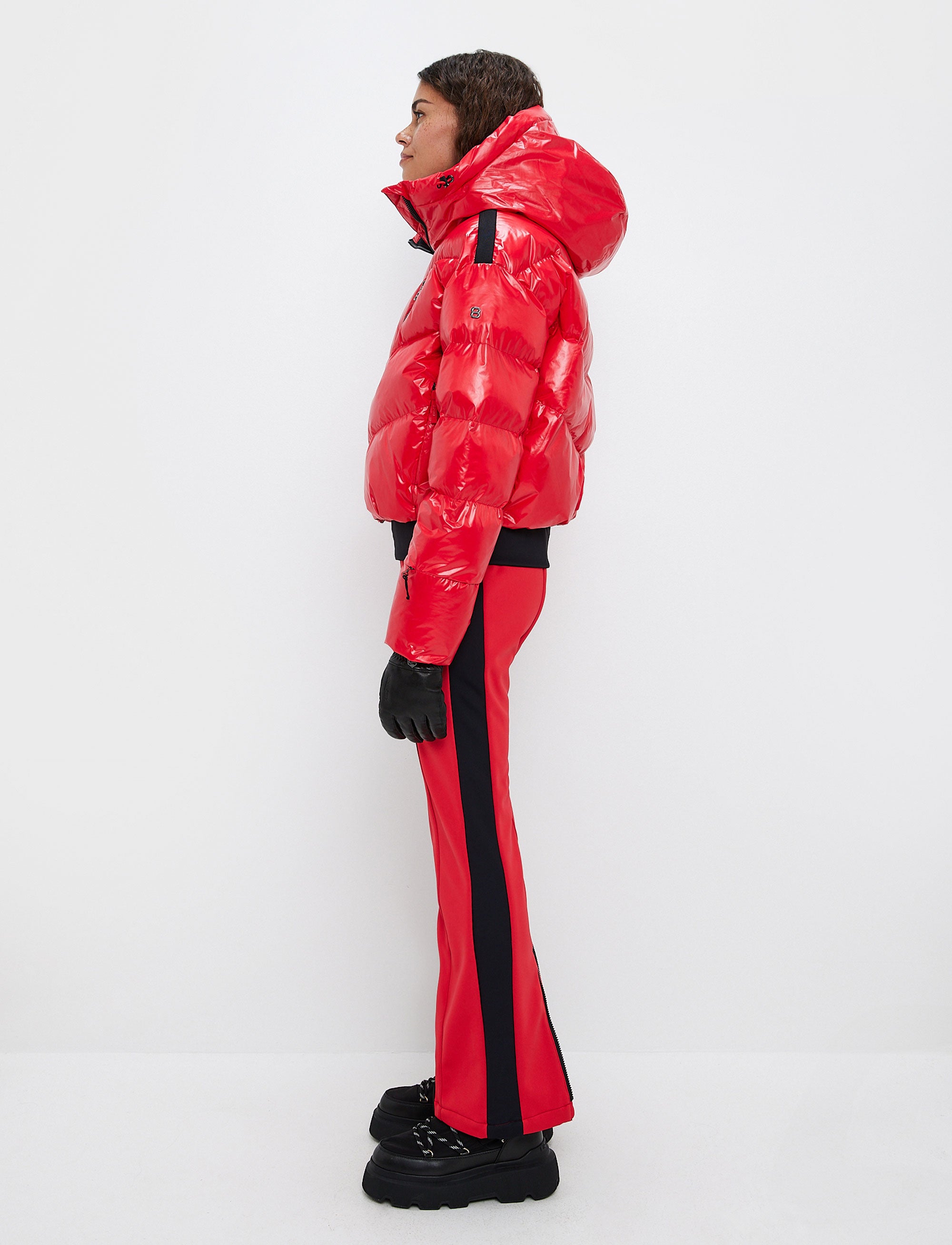 Noelle W Ski Jacket - Poinsetta Red