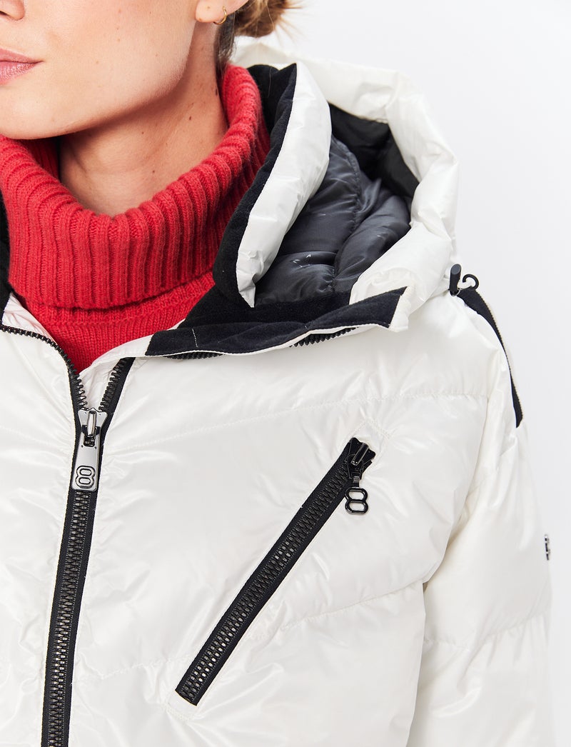 Noelle W Ski Jacket - Blanc
