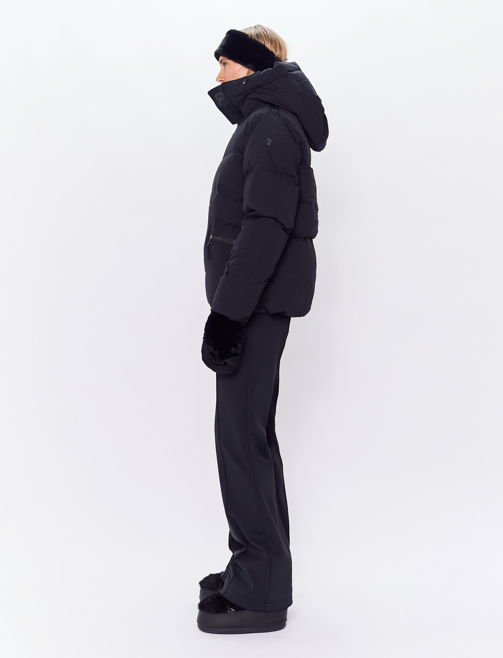 Juniper  Ski Puffer - Black