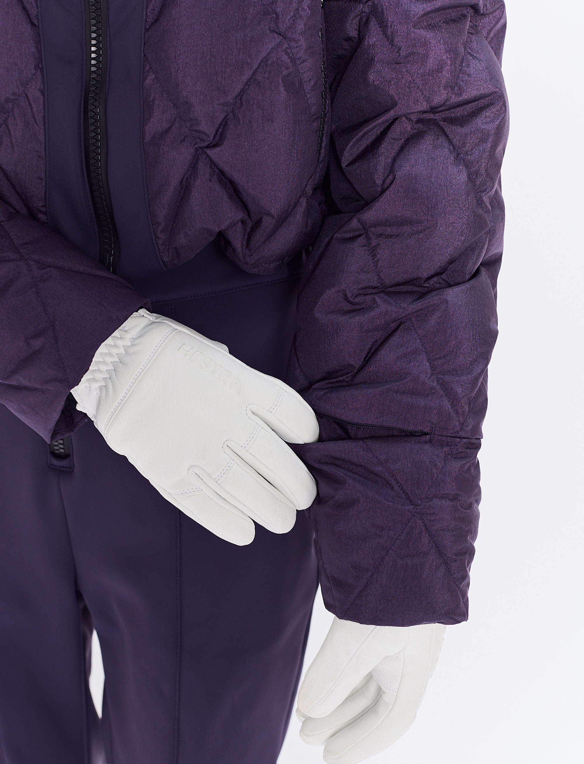 Amina W Ski Suit - Cosmos Plum