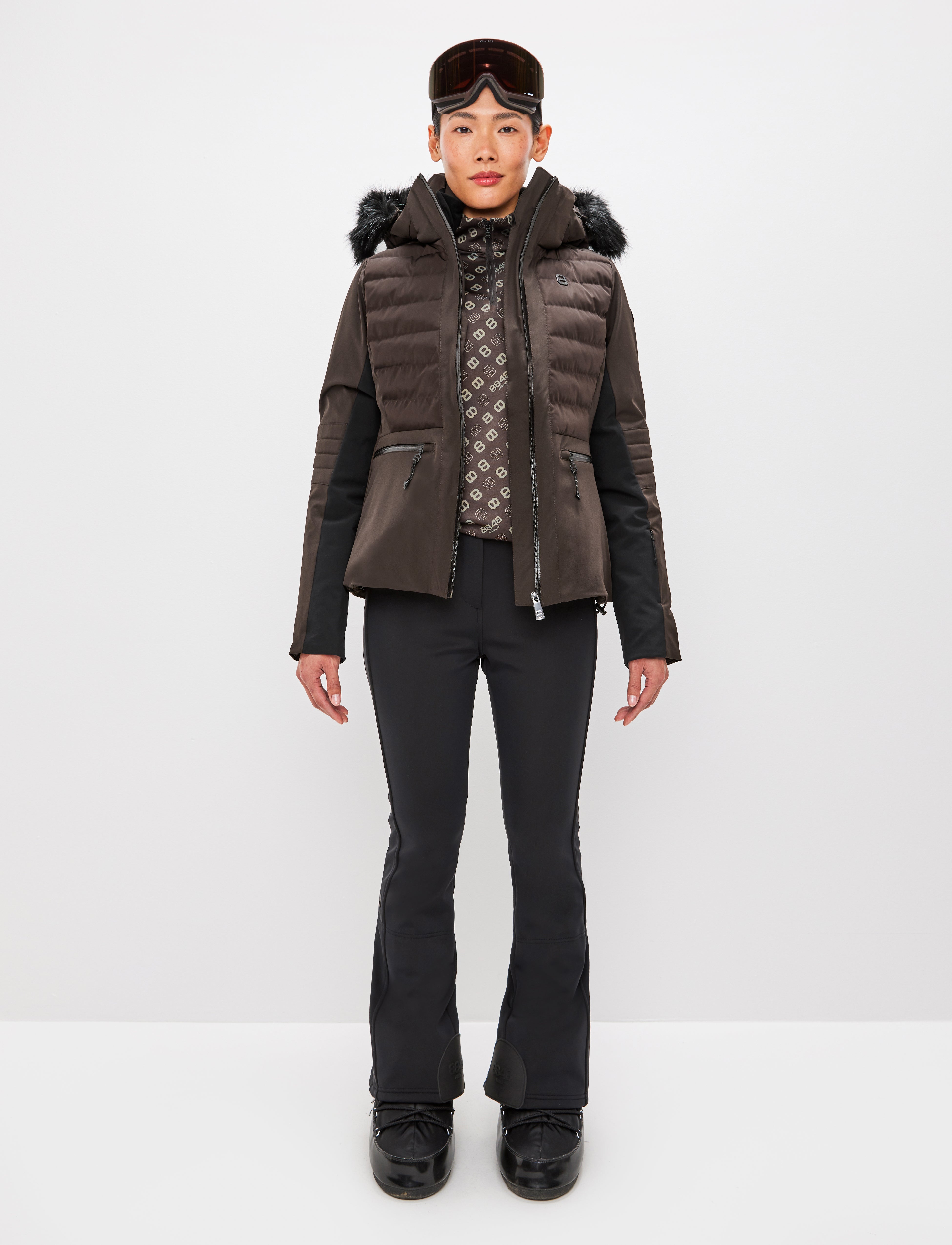 Cristal W Jacket - Coffea