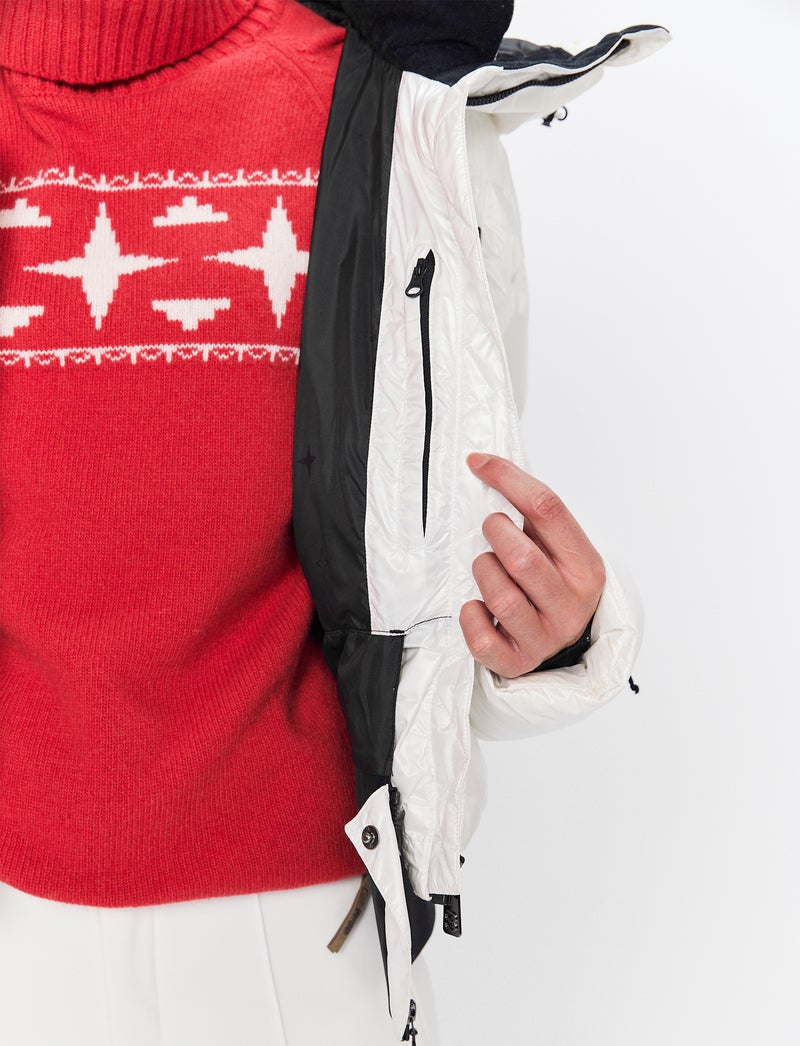 Noelle W Ski Jacket - Blanc