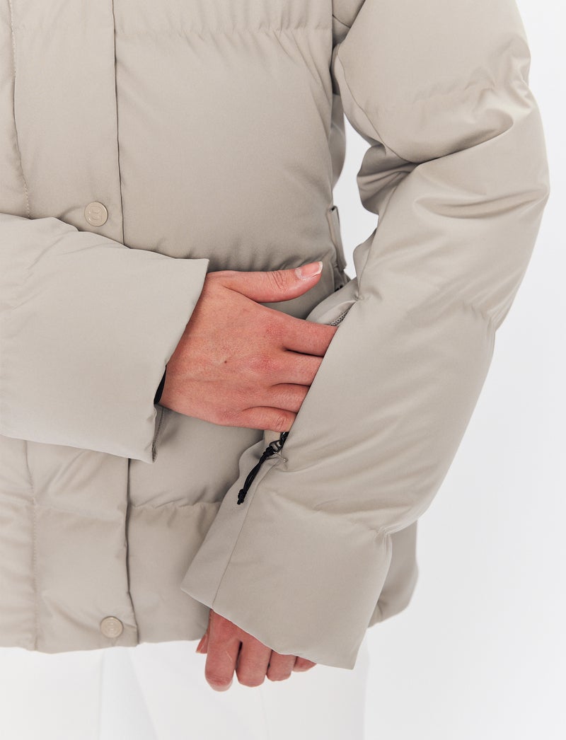 Delaine W Ski Jacket - Lt Beige