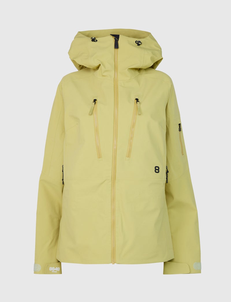 Pow 3.0 W Shell Jacket - Flax Yellow