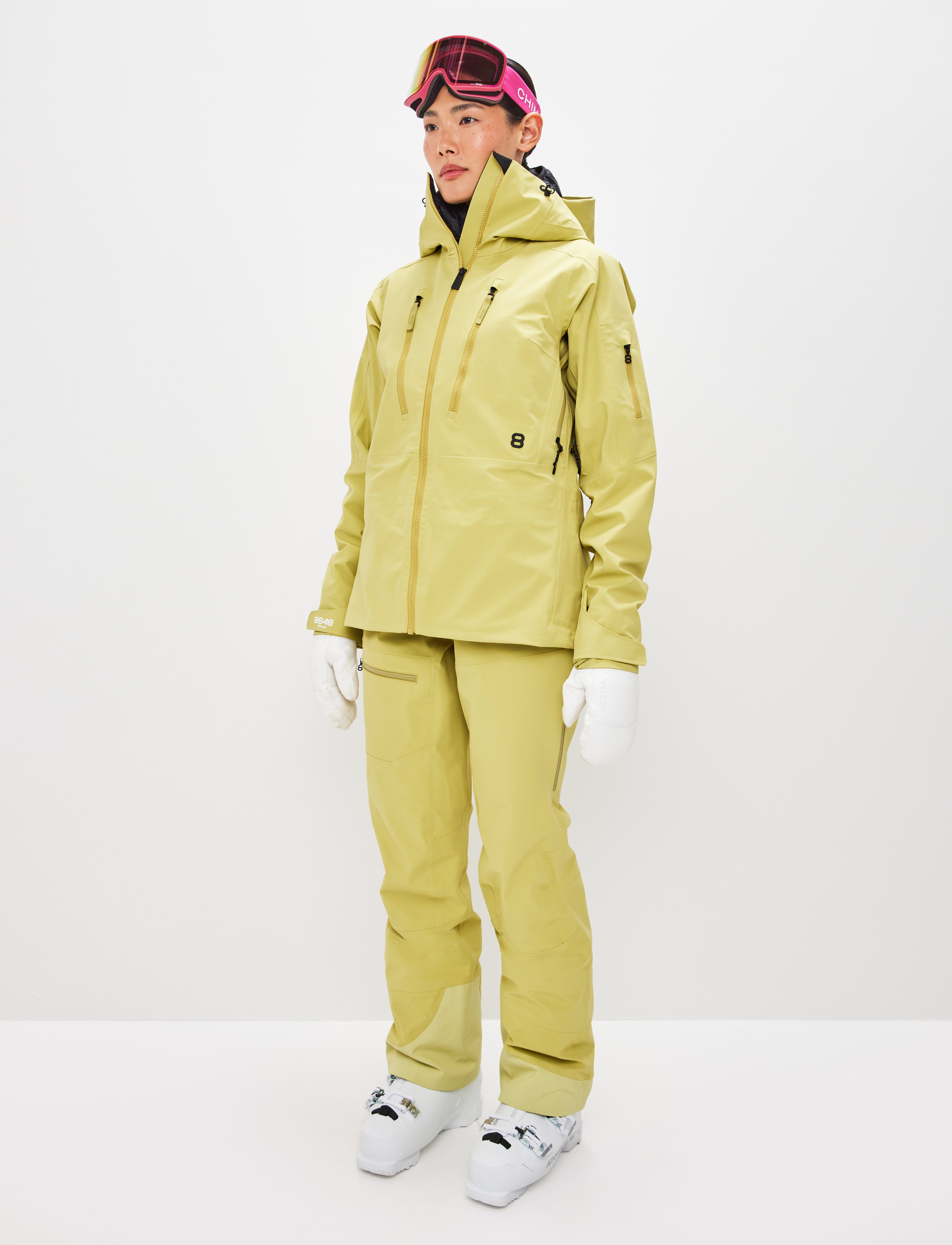 Pow 3.0 W Shell Jacket - Flax Yellow