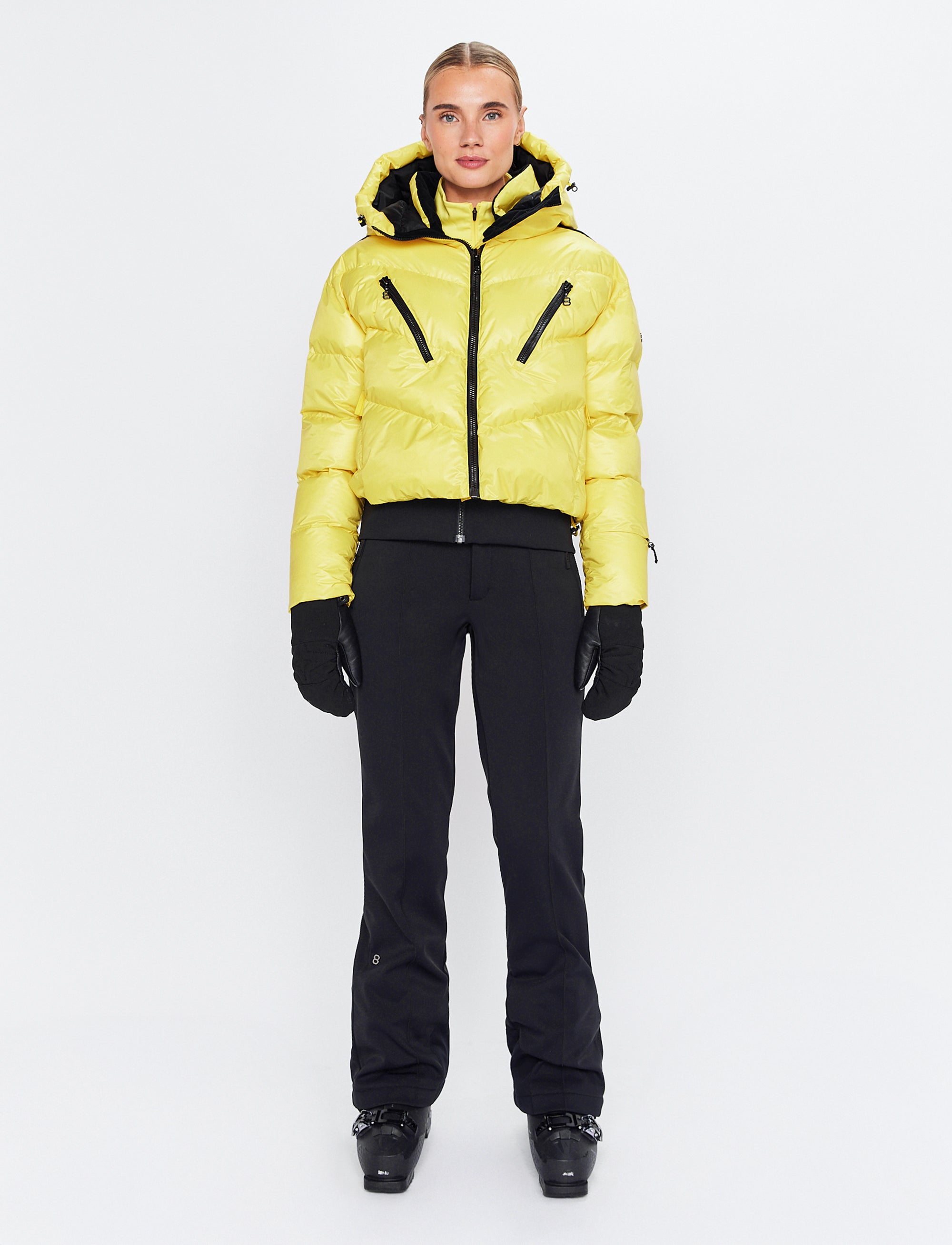 Noelle W Ski Puffer - Sports Yellow