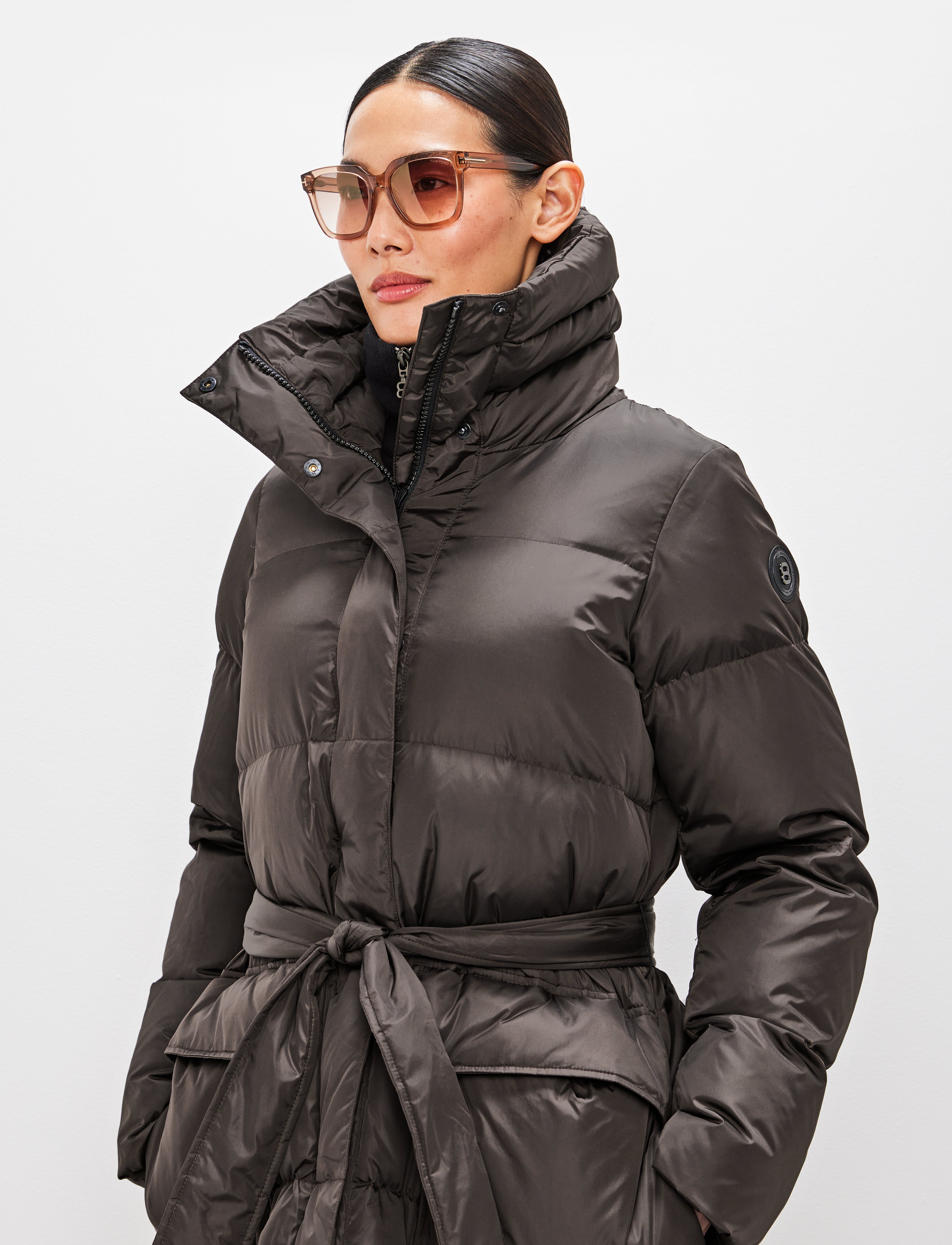 Noomi W Down Coat - Coffea