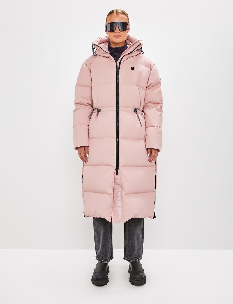 Rosana W Down Coat - Misty Pink