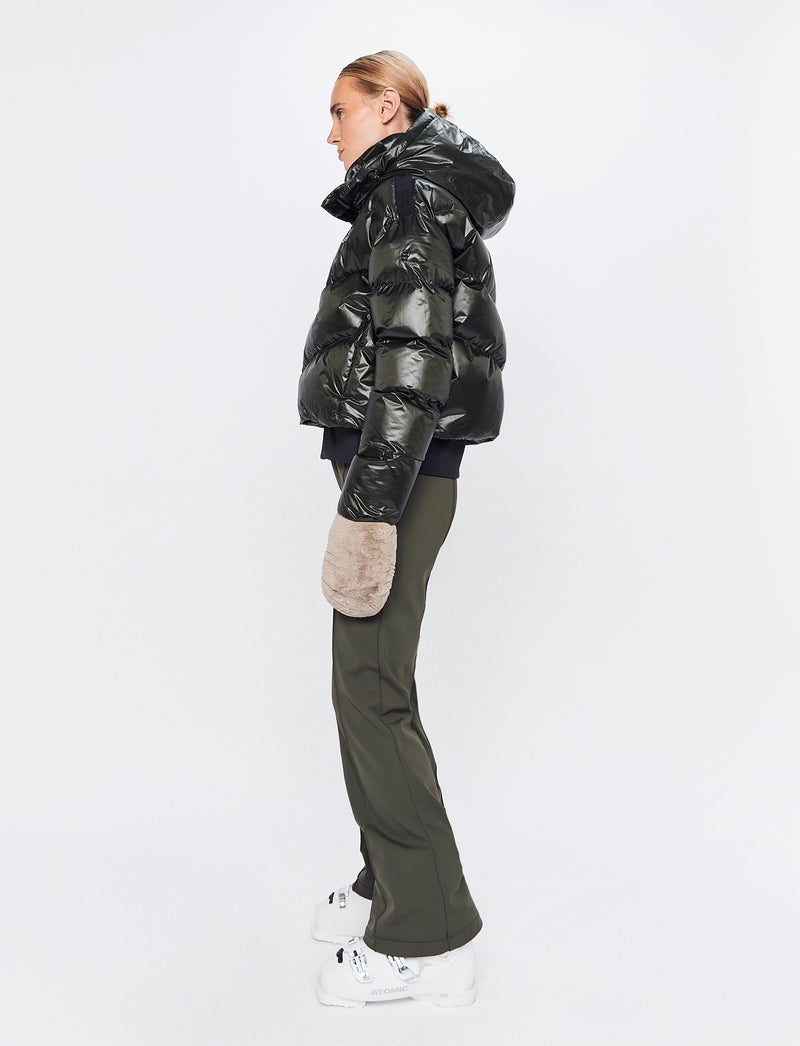 Noelle W Ski Puffer - Italian Green