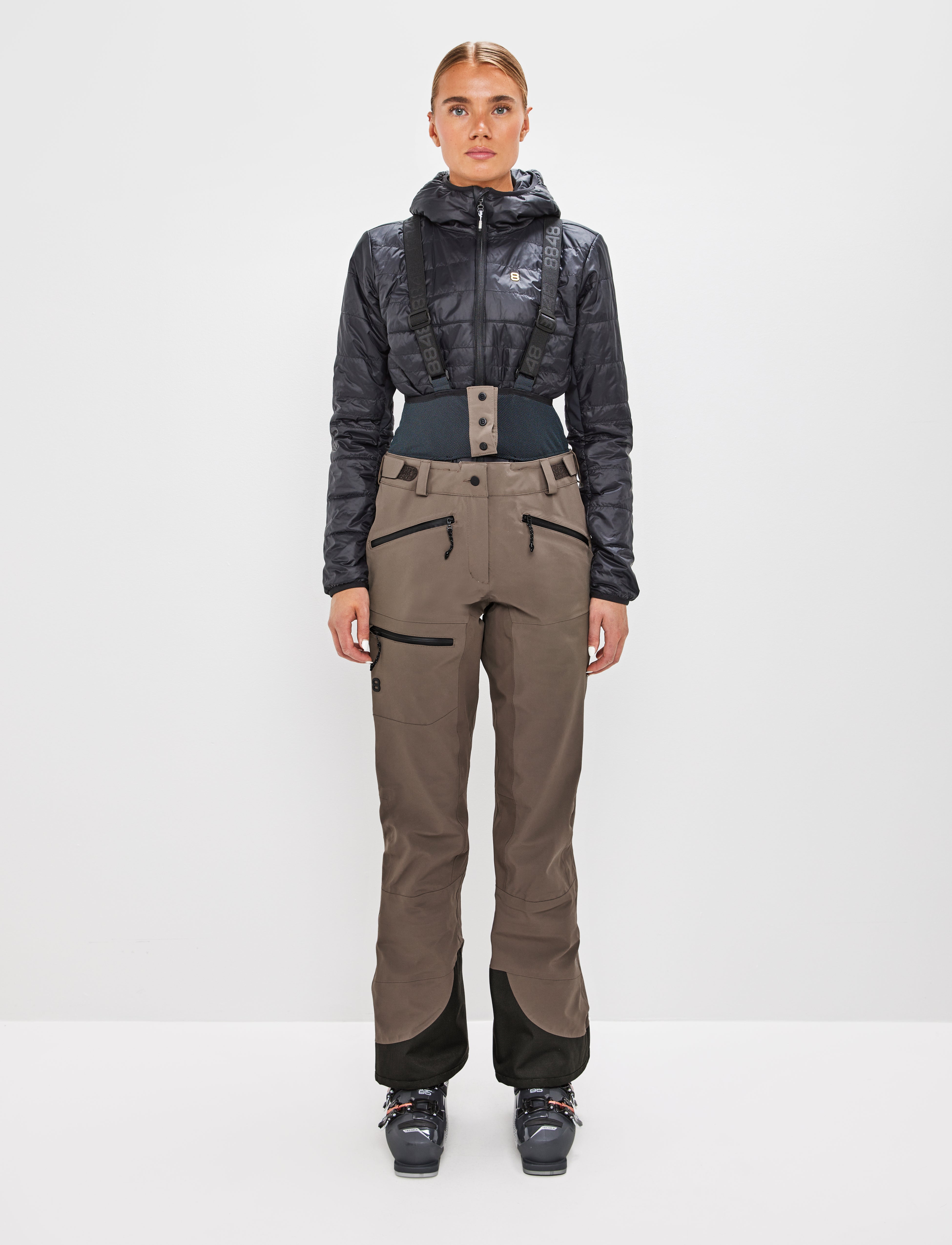 Chute W Pant - Pale Brown