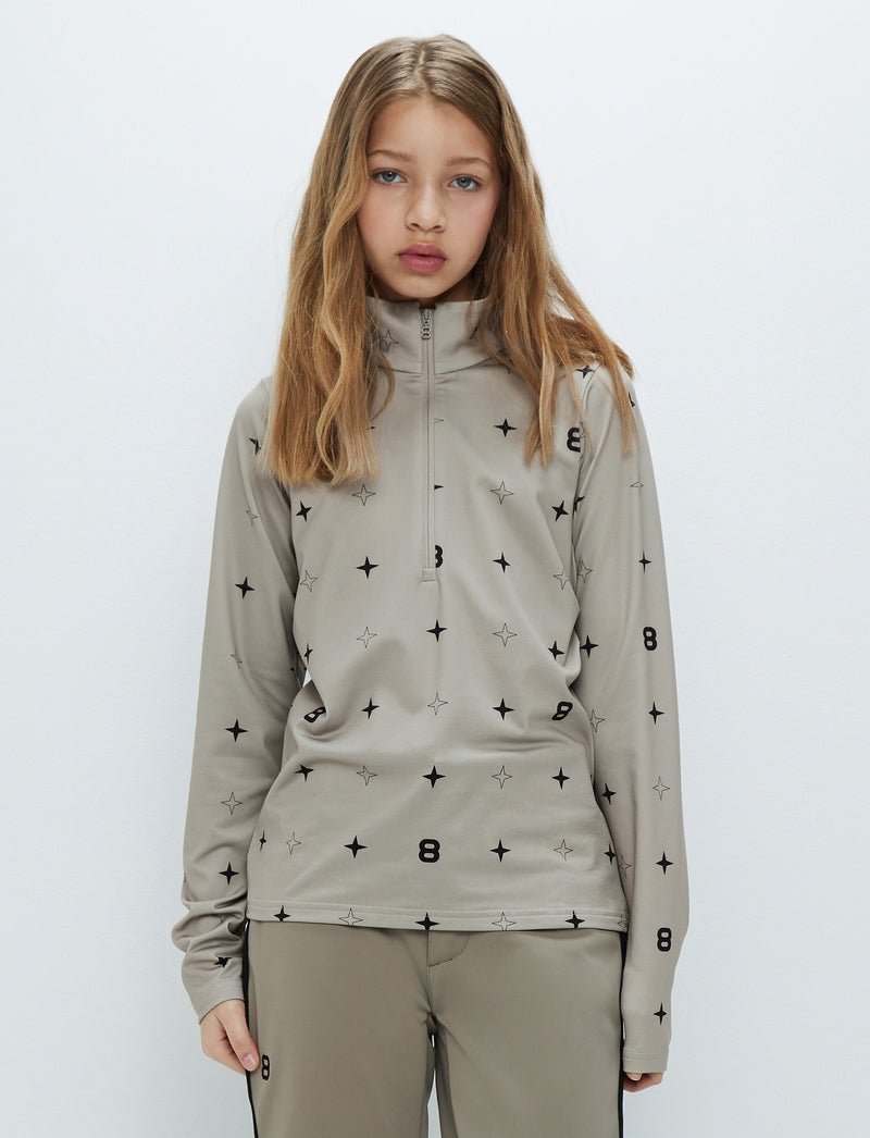 8 Star JR Sweat - Lt Beige