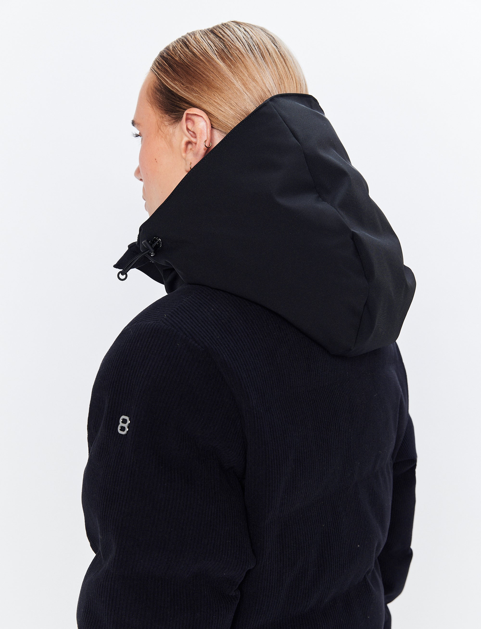 Harlow Cord Jacket - Black