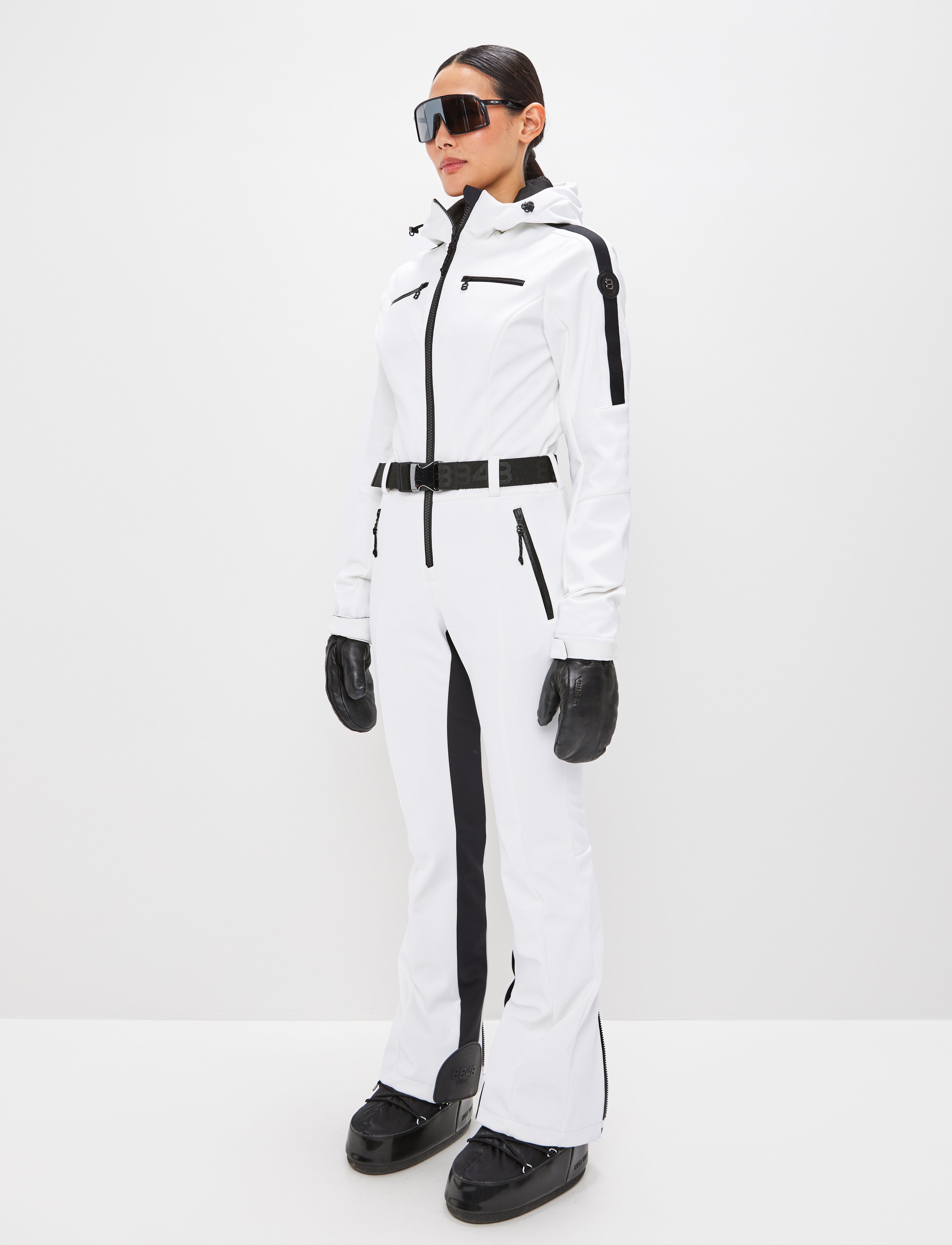 Cat W Ski Suit - Blanc