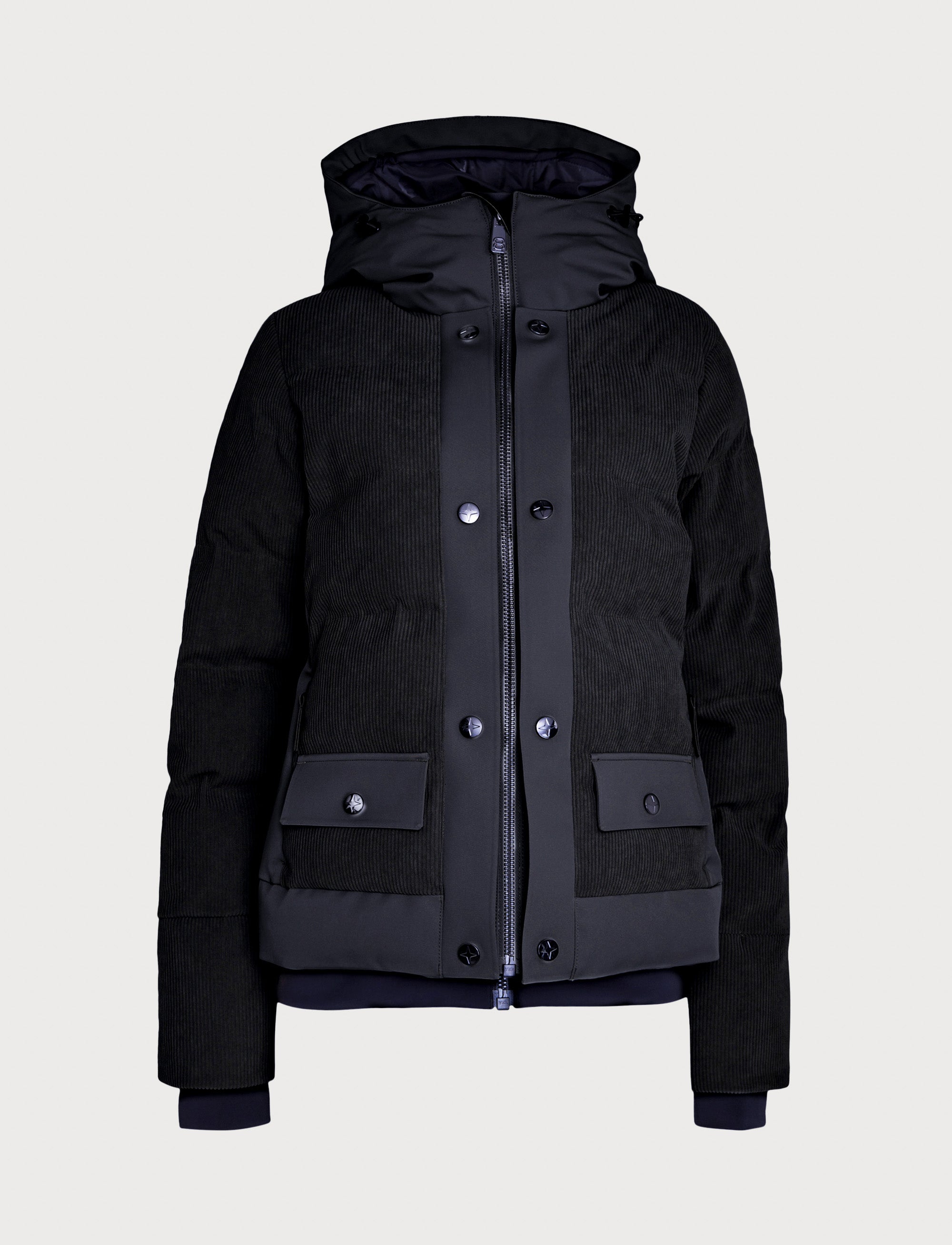 Harlow Cord Jacket - Black
