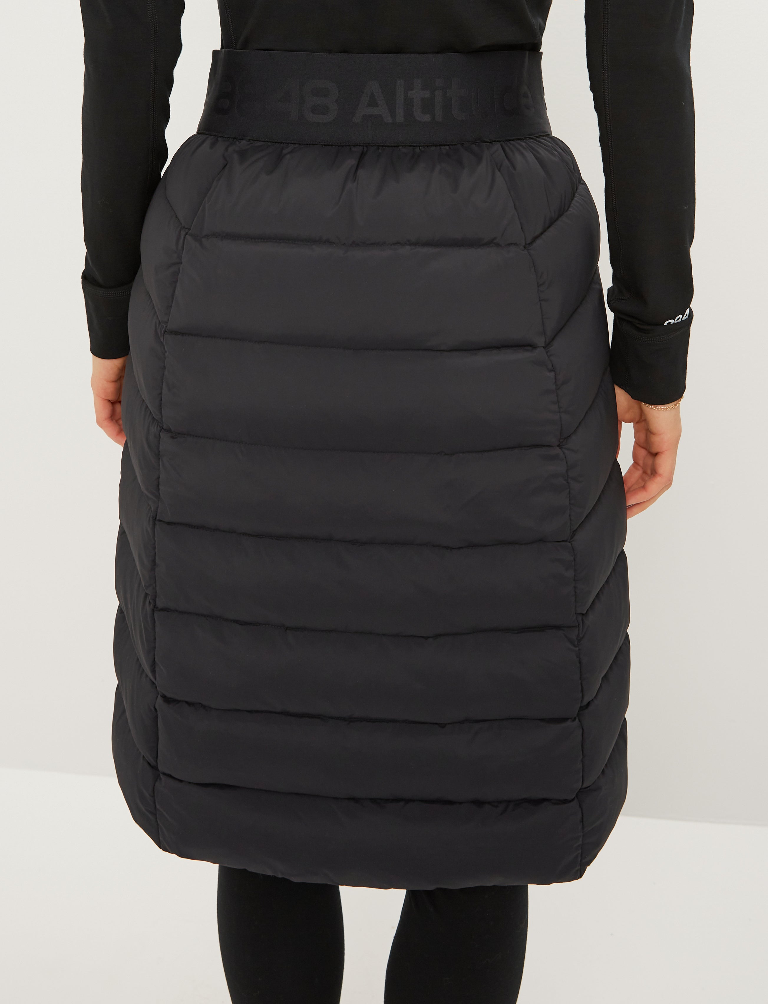 Sylvi W Down Skirt - Black