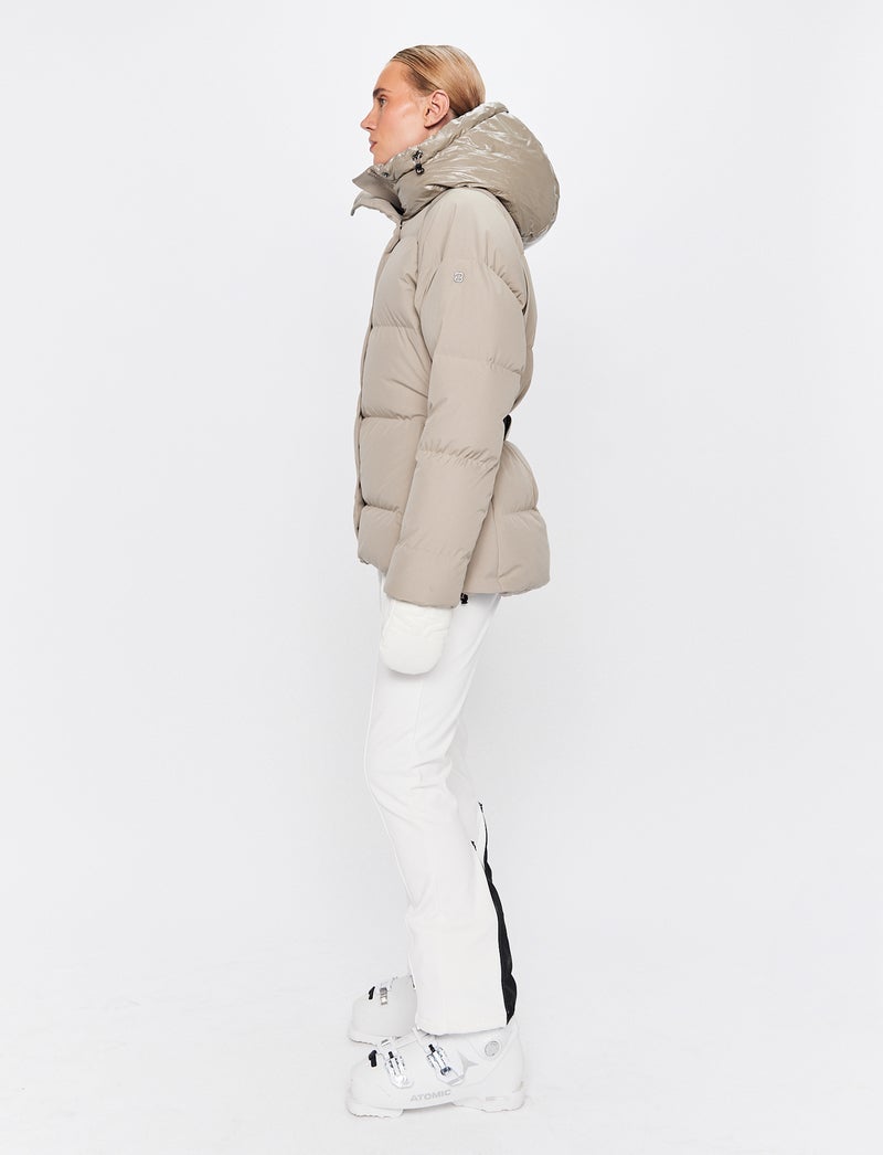 Delaine W Ski Jacket - Lt Beige
