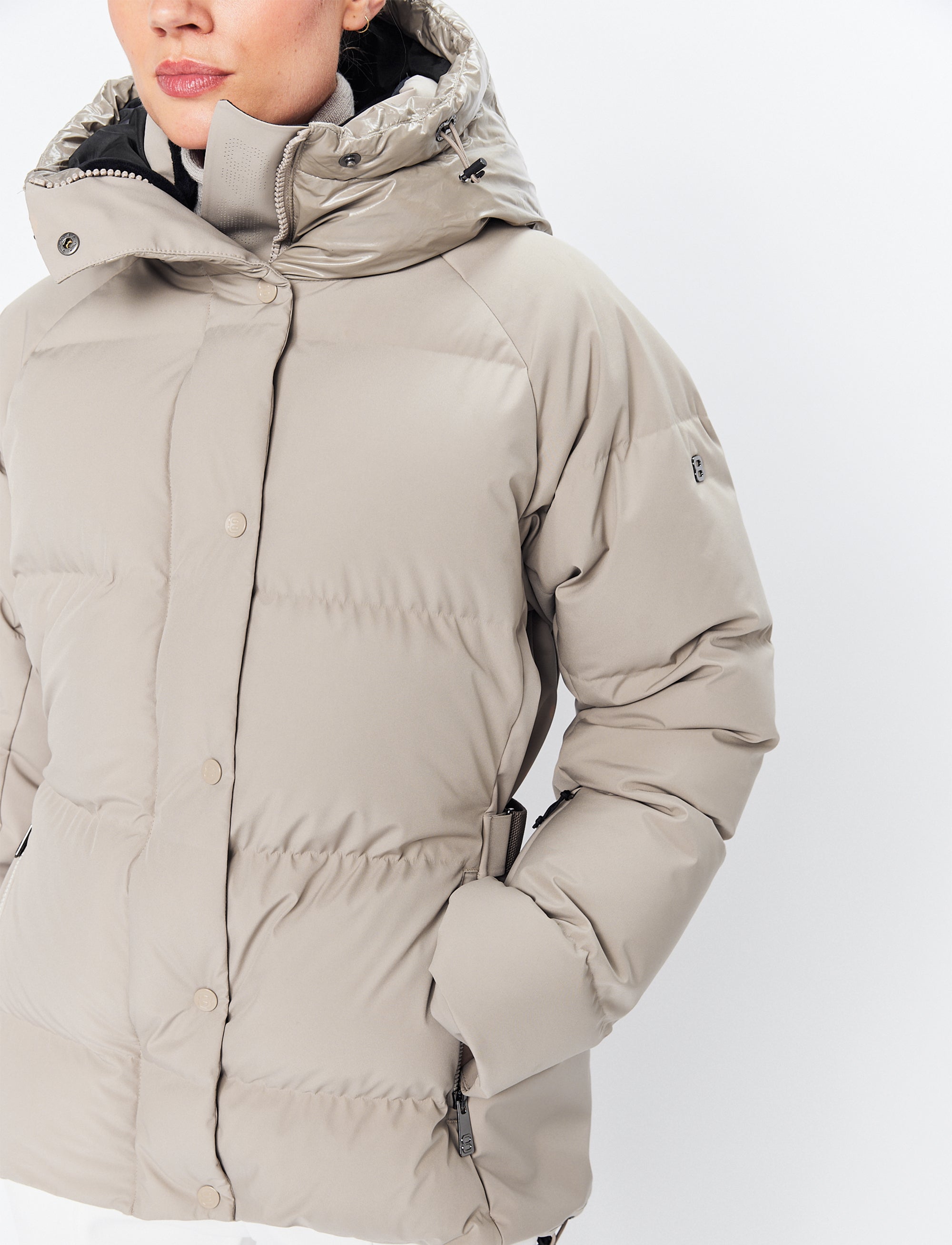 Delaine W Ski Jacket - Lt Beige