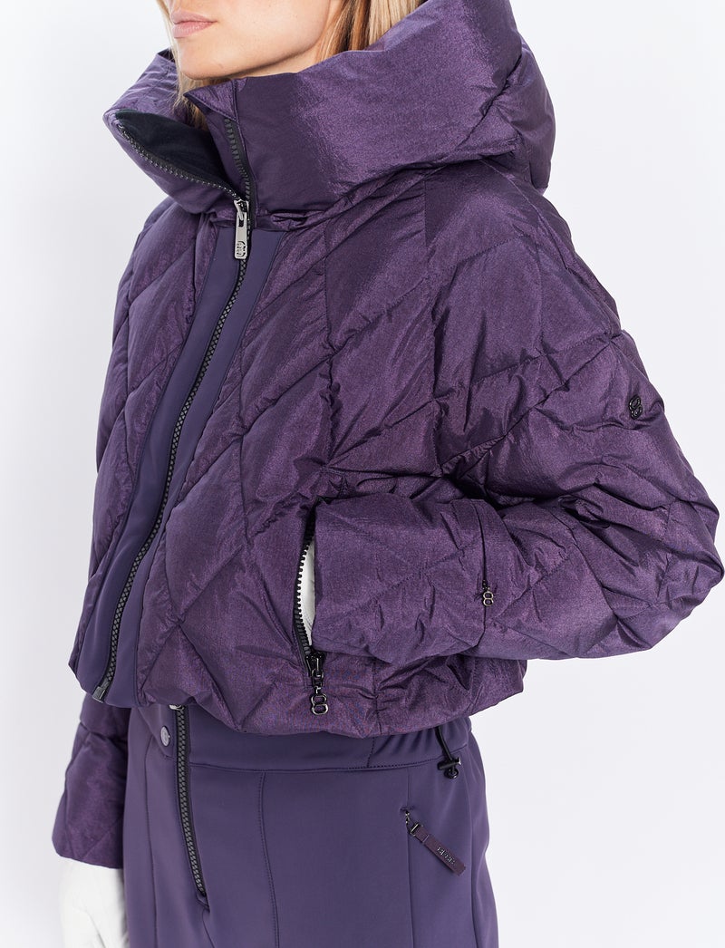 Amina W Ski Suit - Cosmos Plum