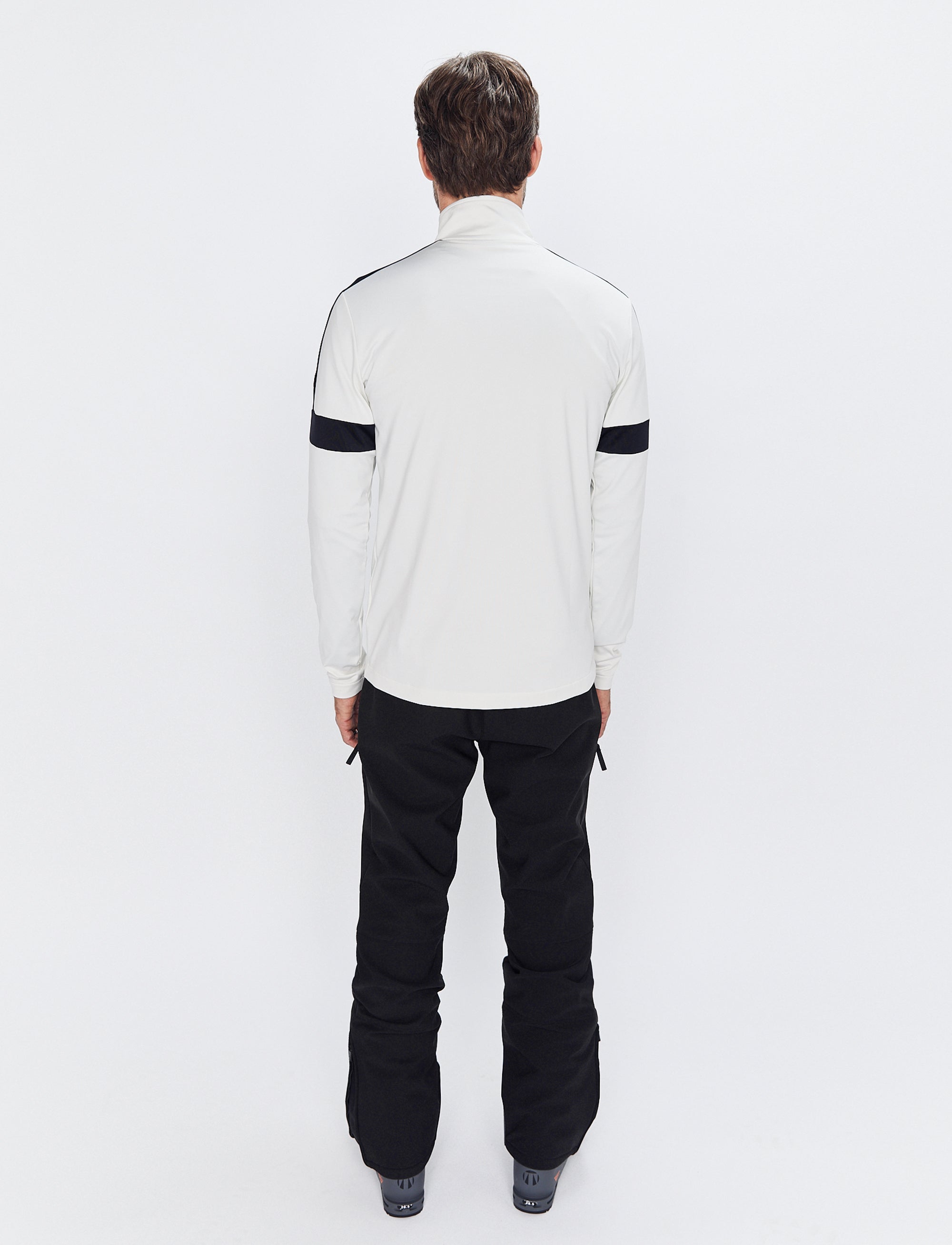 Dino 1/2 Zip Sweat - Blanc