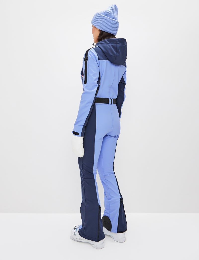 Lara W Ski Suit - Hortensia/Navy