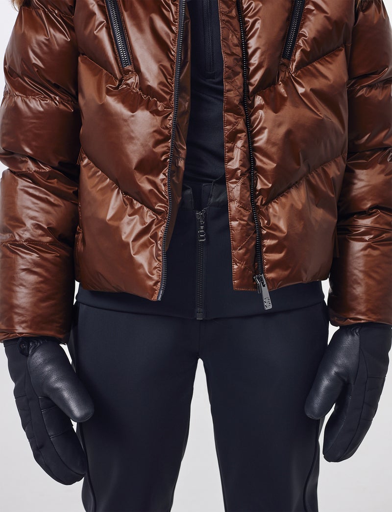 Cleo Ski Jacket - Cashmere Brown
