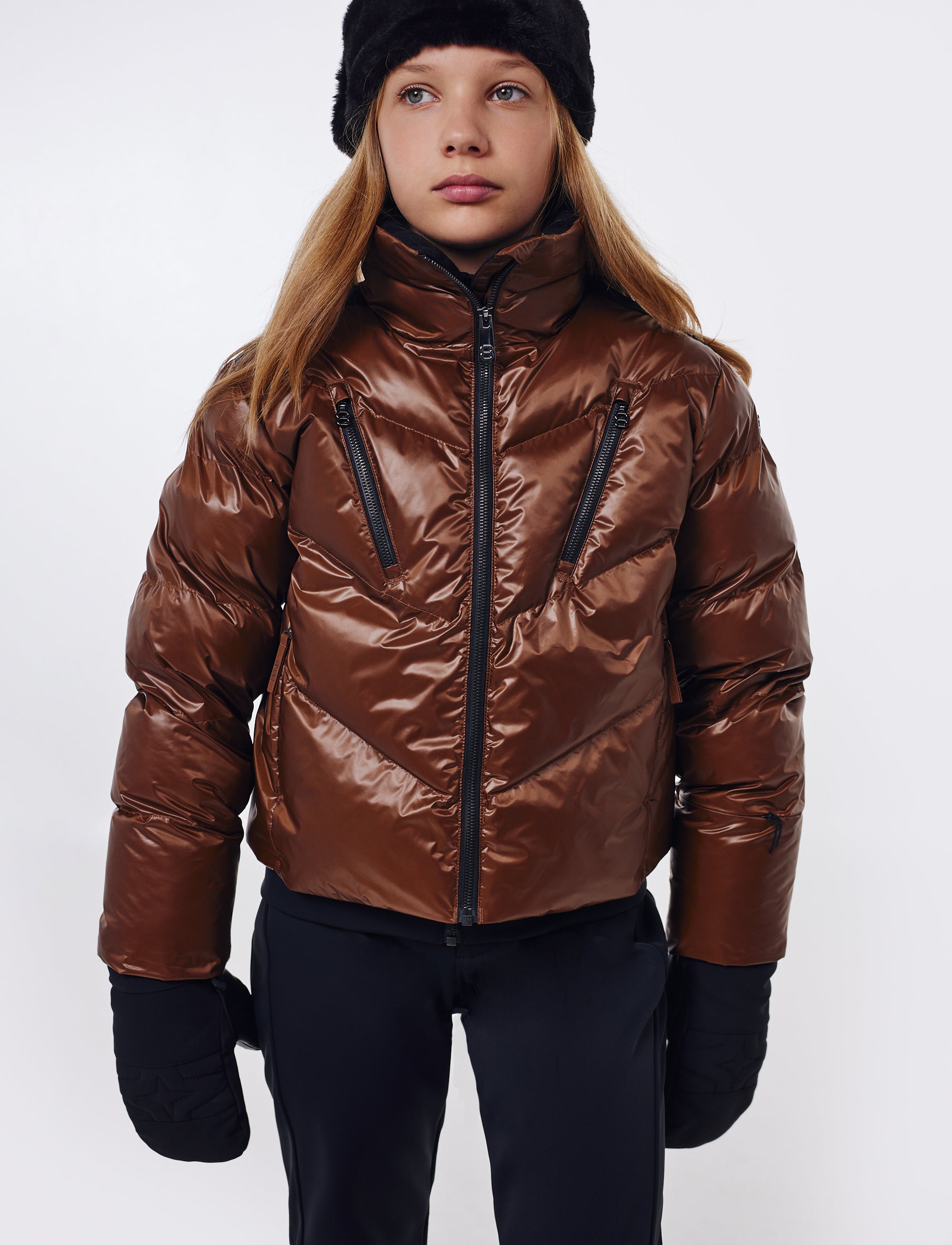 Cleo Ski Jacket - Cashmere Brown