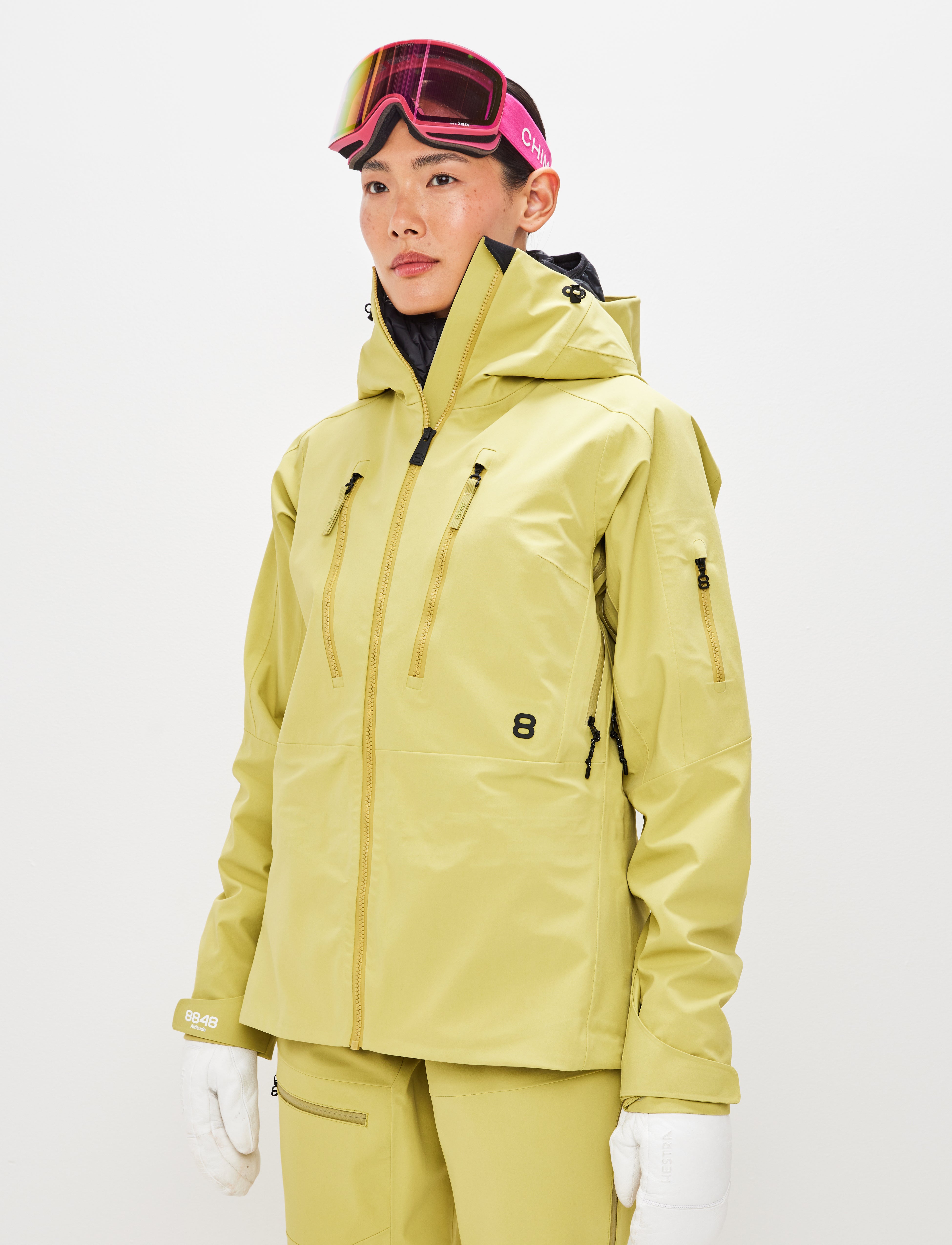 Pow 3.0 W Shell Jacket - Flax Yellow