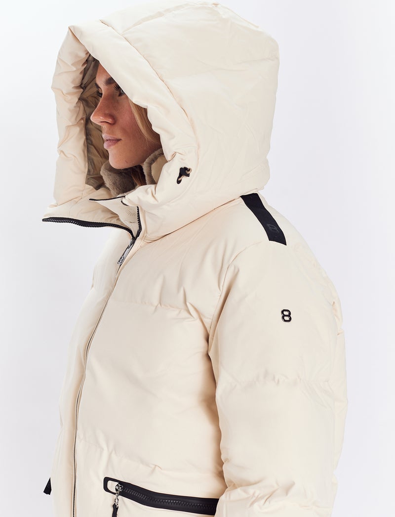Juniper  Ski Puffer - Winter White