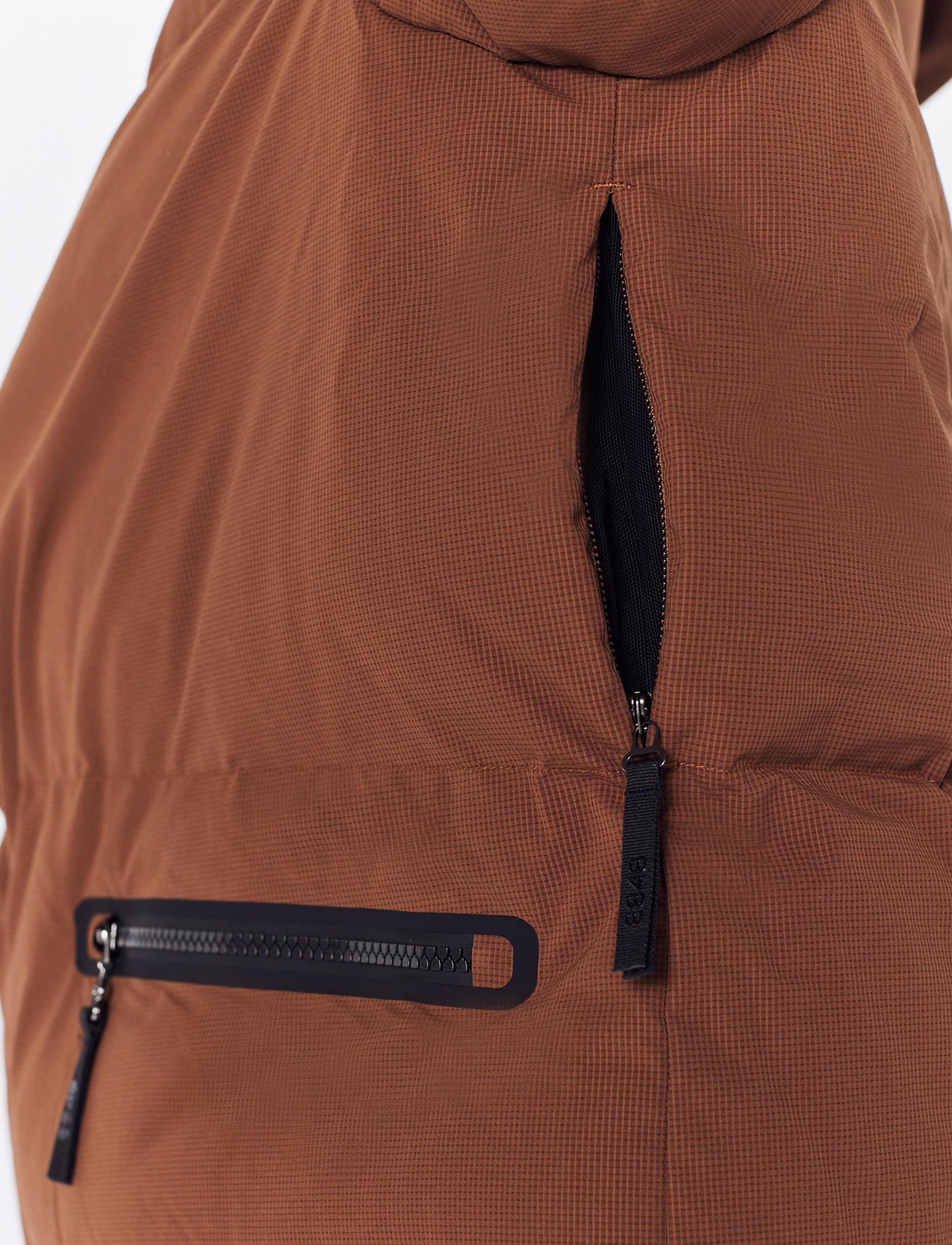 Juniper  Ski Puffer - Cashmere Brown