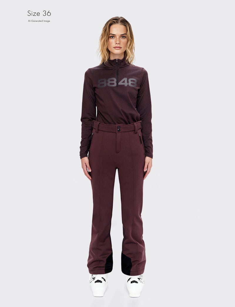 Francis W Pant - Dk Burgundy